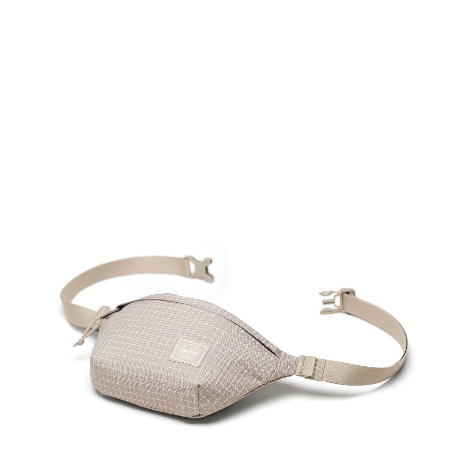 Grid Gri Herschel Classic Su İtici Kumaş Bel Çantası, 1 L