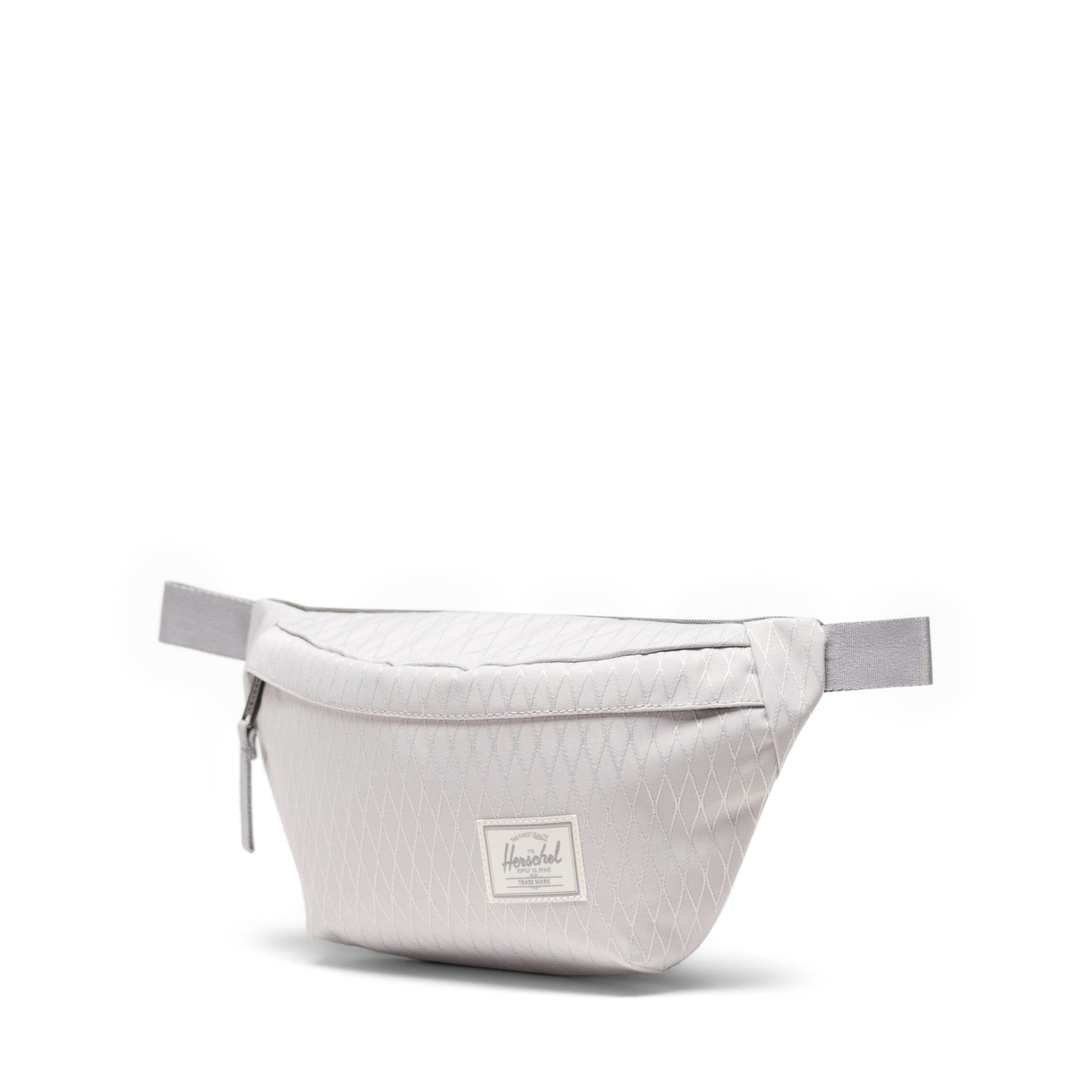 Elmas Dokulu Gri Herschel Classic Su İtici Kumaş Bel Çantası, 1 L