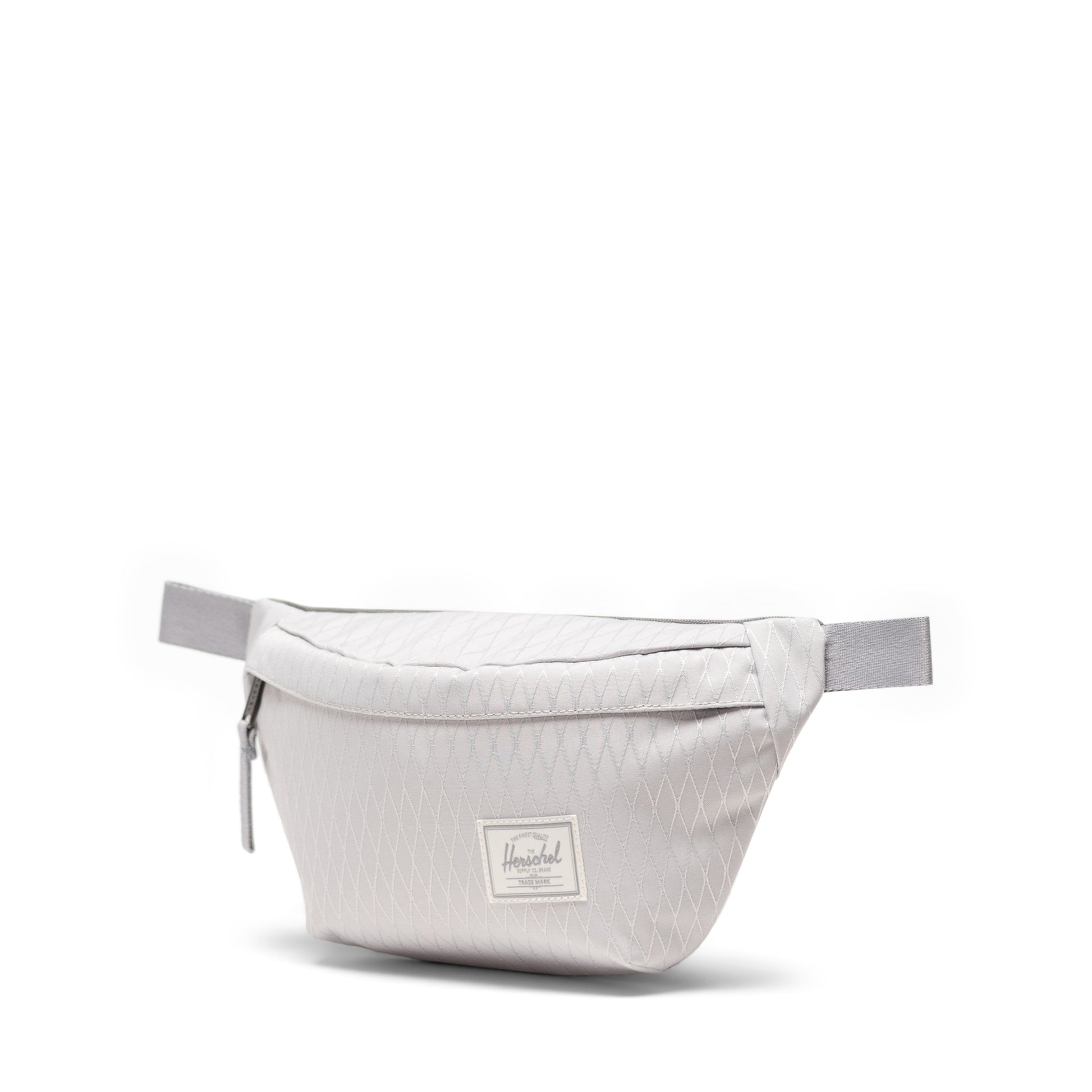 Elmas Dokulu Gri Herschel Classic Su İtici Kumaş Bel Çantası, 1 L