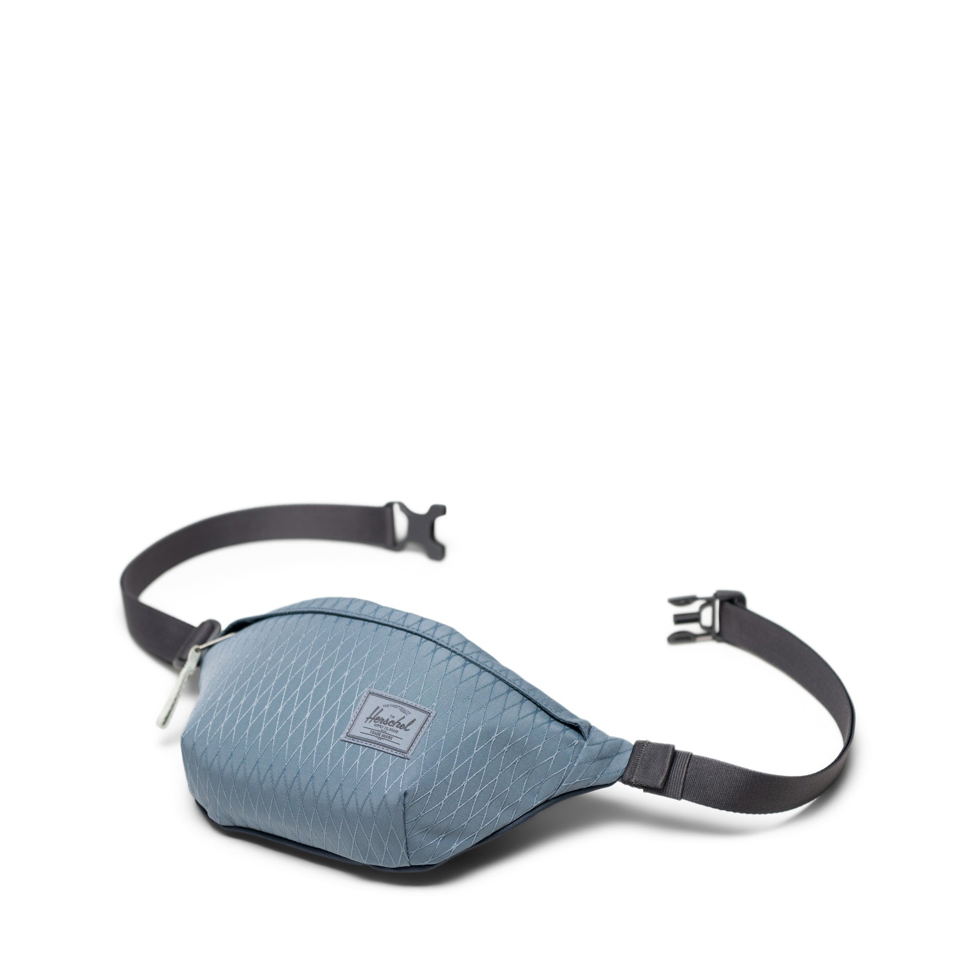 Elmas Dokulu Puslu Mavi Herschel Classic Su İtici Kumaş Bel Çantası, 1 L