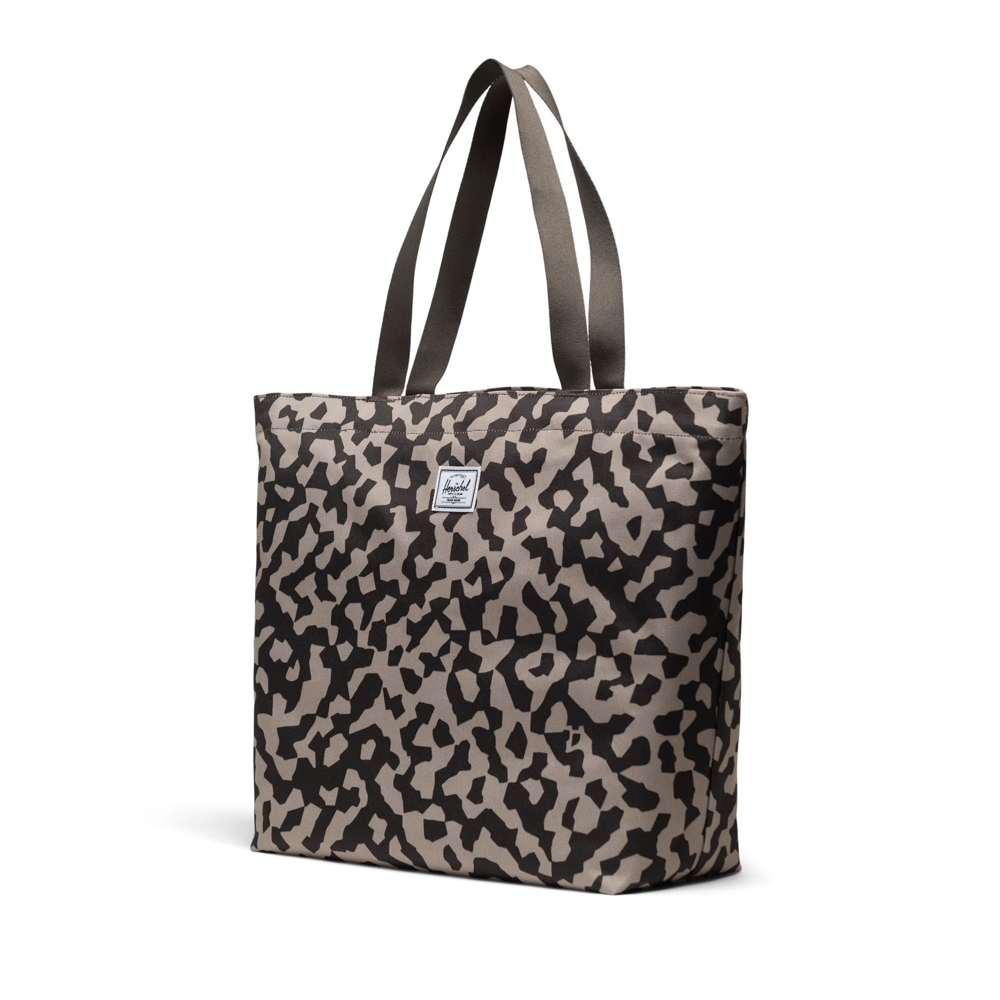 Grafit Siyah - Beyaz Herschel Classic Tote Omuz Çantası |Su İtici Kumaş Omuz Çantası, 19 L
