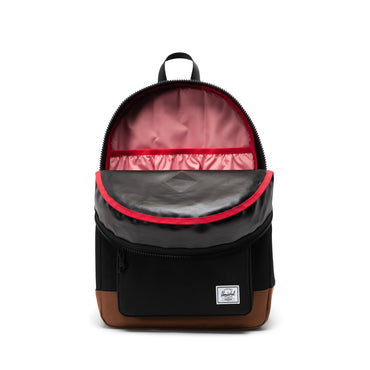 Siyah - Bej Herschel Heritage Genç Su İtici Kumaş Sırt Çantası, 14" Laptop Uyumlu, 26 L