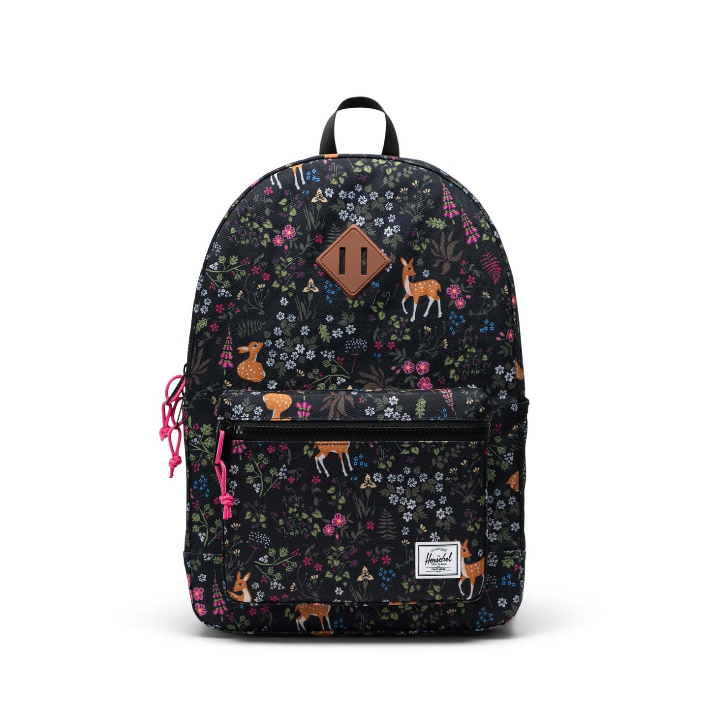 Çiçekli - Lacivert Herschel Heritage™ Genç | Su İtici Kumaş Sırt Çantası, 14" Laptop Uyumlu, 26 L