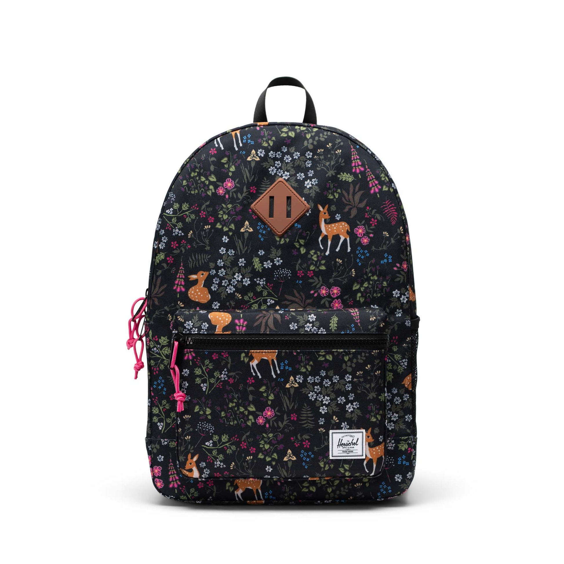 Çiçekli - Lacivert Herschel Heritage™ Genç | Su İtici Kumaş Sırt Çantası, 14" Laptop Uyumlu, 26 L