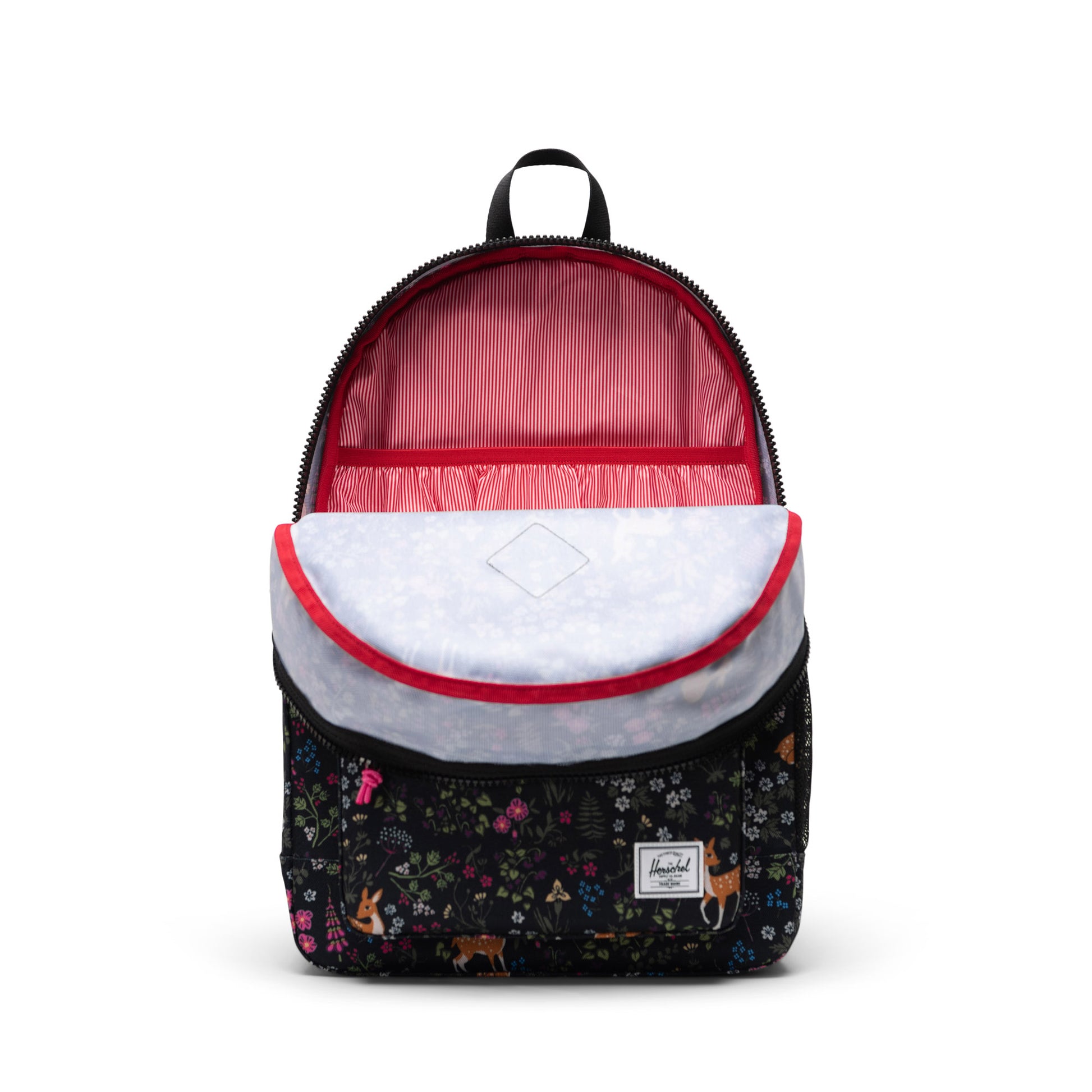 Çiçekli - Lacivert Herschel Heritage™ Genç | Su İtici Kumaş Sırt Çantası, 14" Laptop Uyumlu, 26 L