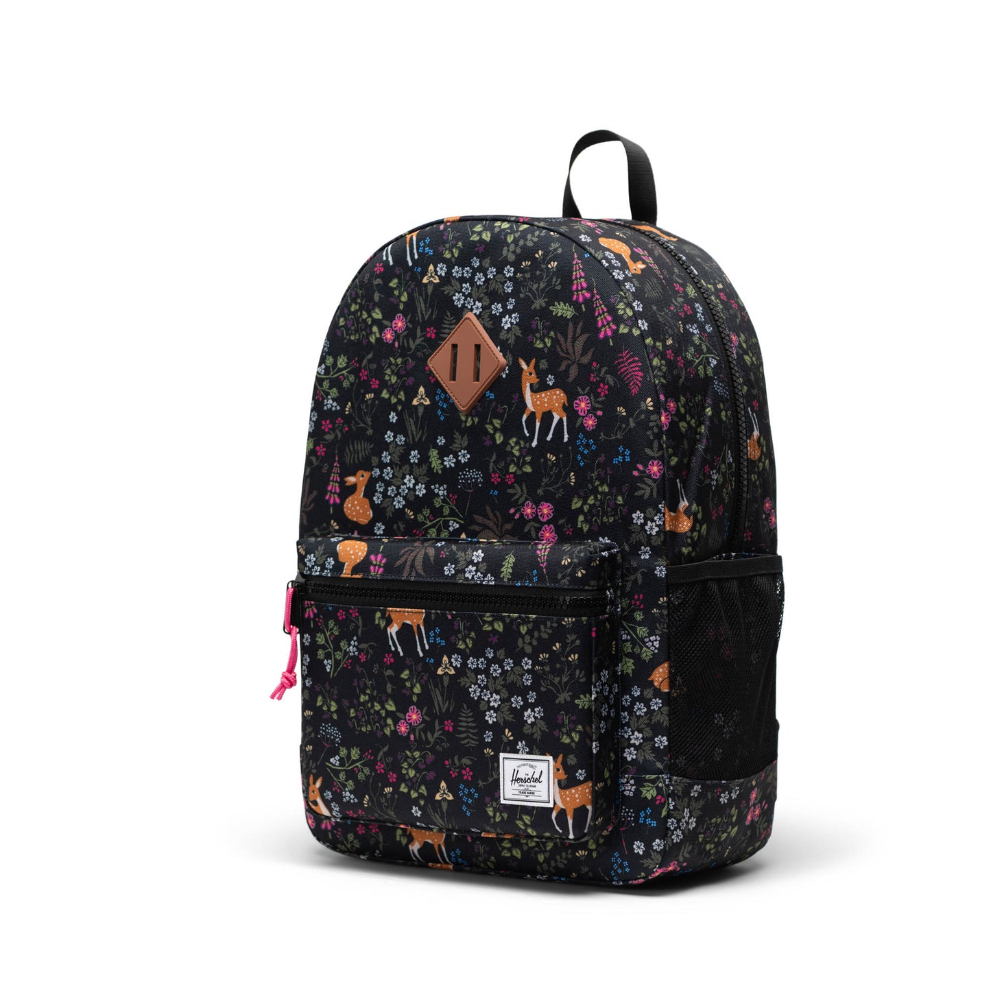 Çiçekli - Lacivert Herschel Heritage™ Genç | Su İtici Kumaş Sırt Çantası, 14" Laptop Uyumlu, 26 L