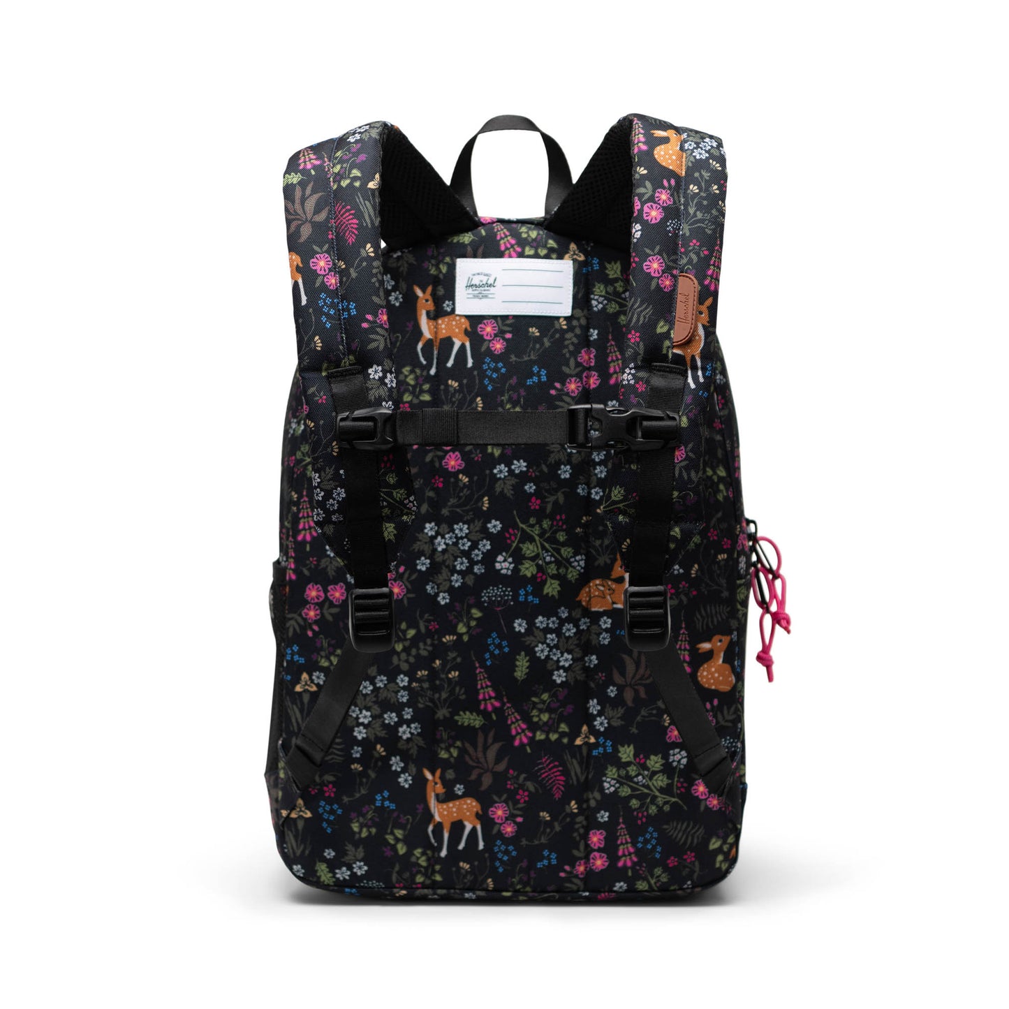 Çiçekli - Lacivert Herschel Heritage™ Genç | Su İtici Kumaş Sırt Çantası, 14" Laptop Uyumlu, 26 L