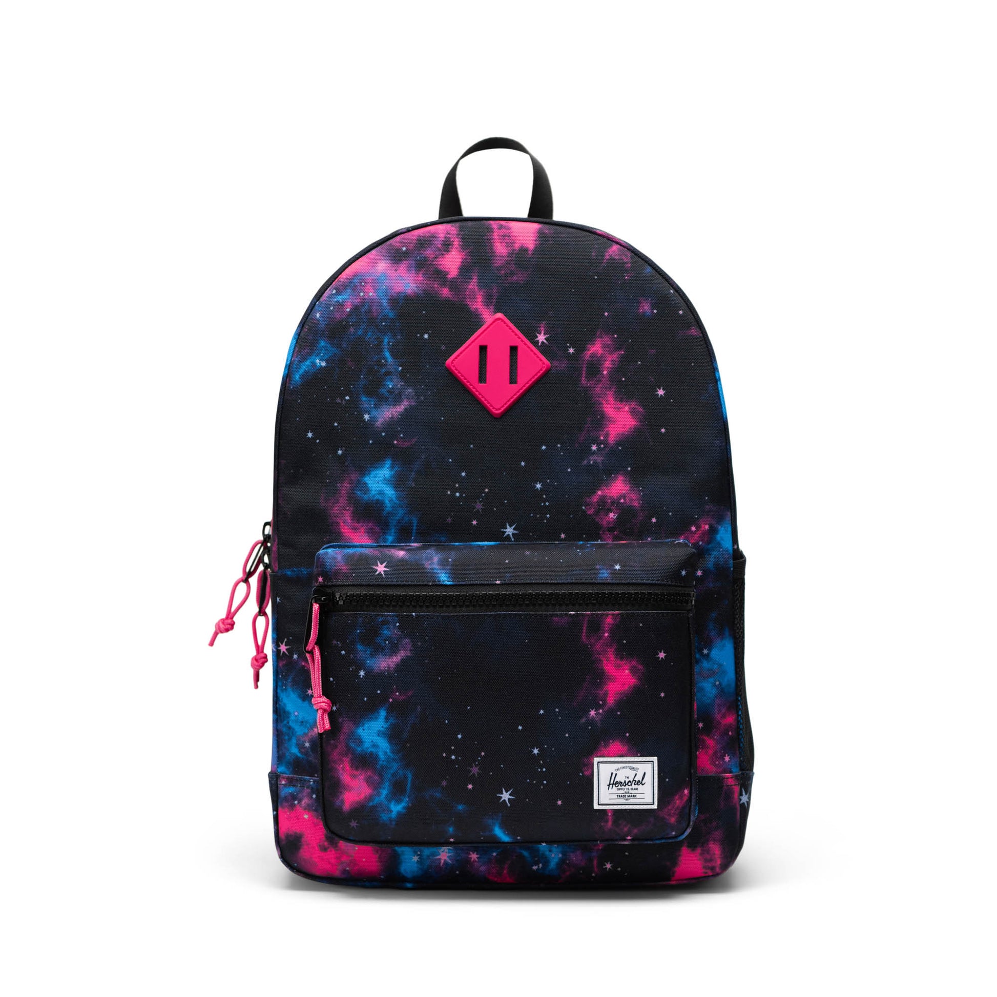 Galaksi Fuşya - Mor Herschel Heritage Genç Su İtici Kumaş Sırt Çantası, 14" Laptop Uyumlu, 26 L