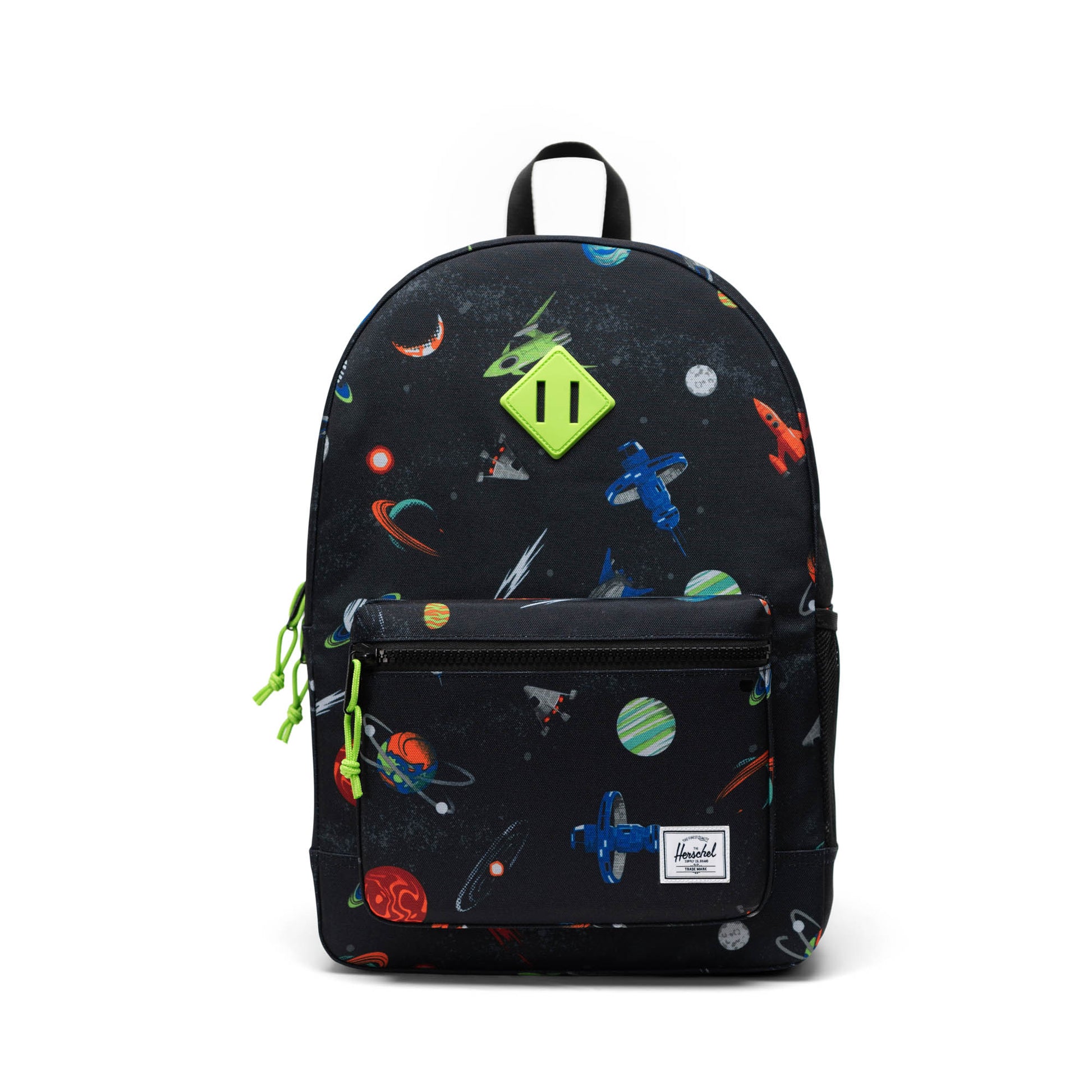 Lacivert Space Herschel Heritage Genç Su İtici Kumaş Sırt Çantası, 14" Laptop Uyumlu, 26 L