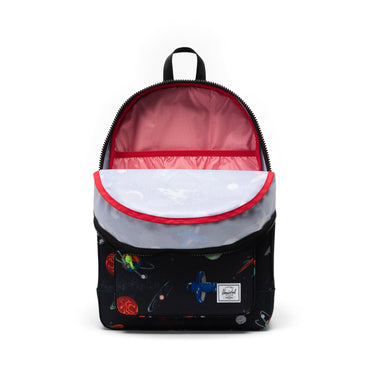Lacivert Space Herschel Heritage Genç Su İtici Kumaş Sırt Çantası, 14" Laptop Uyumlu, 26 L