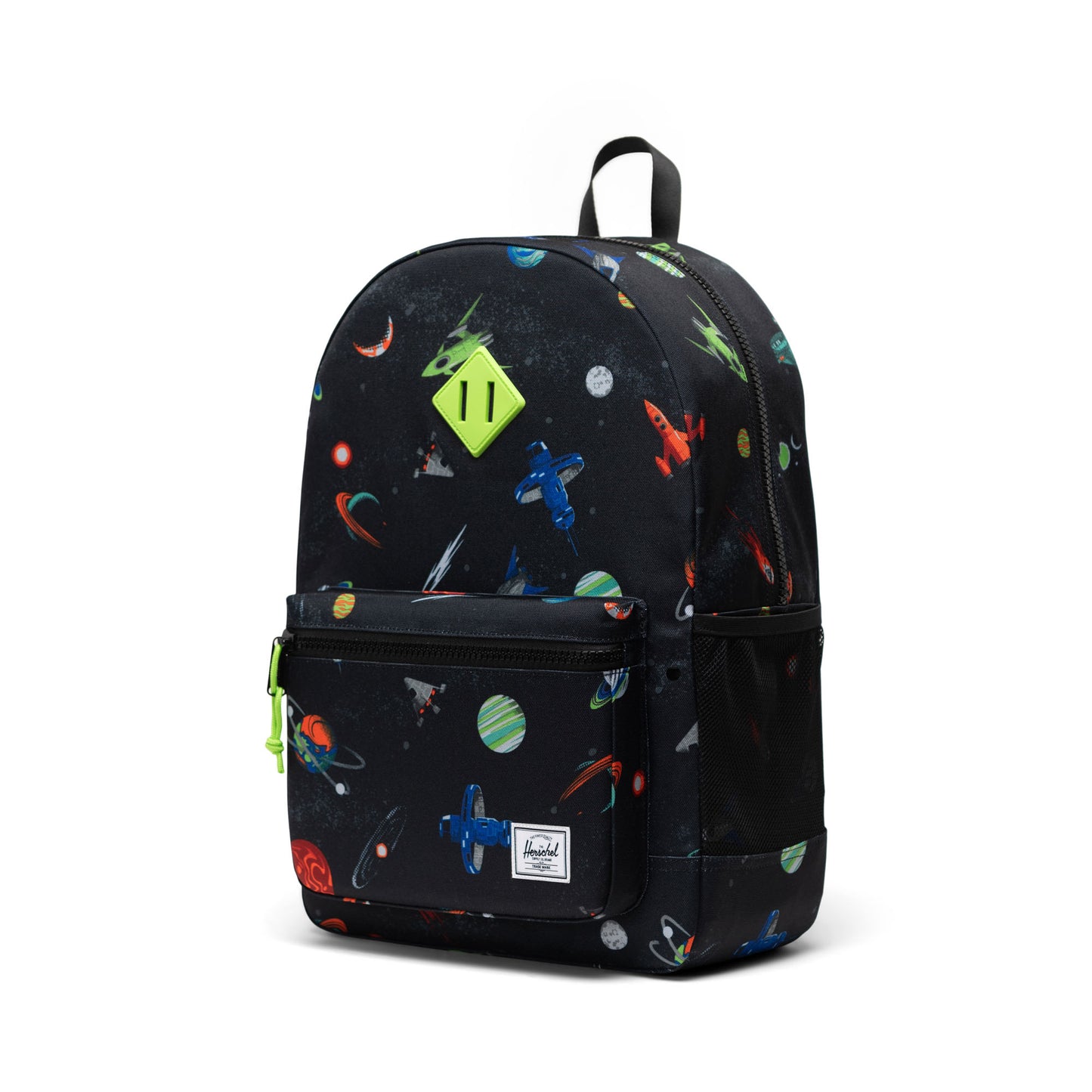 Lacivert Space Herschel Heritage Genç Su İtici Kumaş Sırt Çantası, 14" Laptop Uyumlu, 26 L