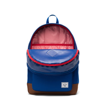 Canlı Mavi  - Taba Herschel Heritage Genç Su İtici Kumaş Sırt Çantası, 14" Laptop Uyumlu, 26 L