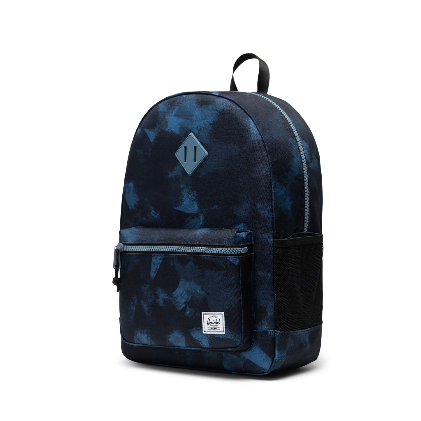 Gece Mavisi Kamuflaj Herschel Heritage™ Genç | Su İtici Kumaş Sırt Çantası, 14" Laptop Uyumlu, 26 L