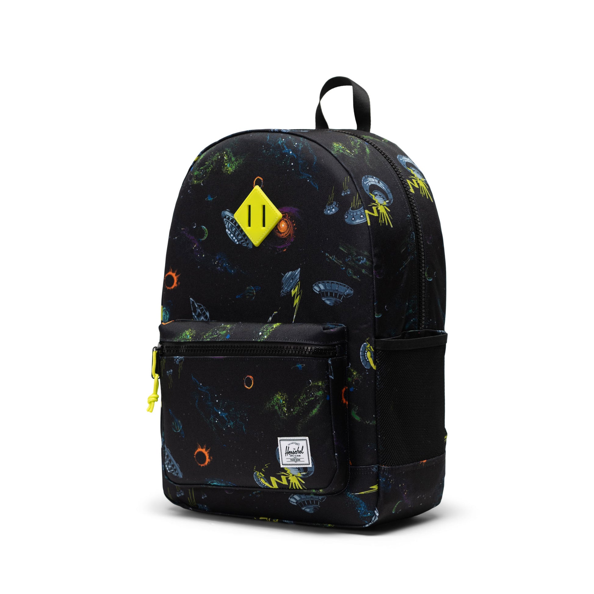Galaksi Siyah Herschel Heritage Genç Su İtici Kumaş Sırt Çantası, 14" Laptop Uyumlu, 26 L
