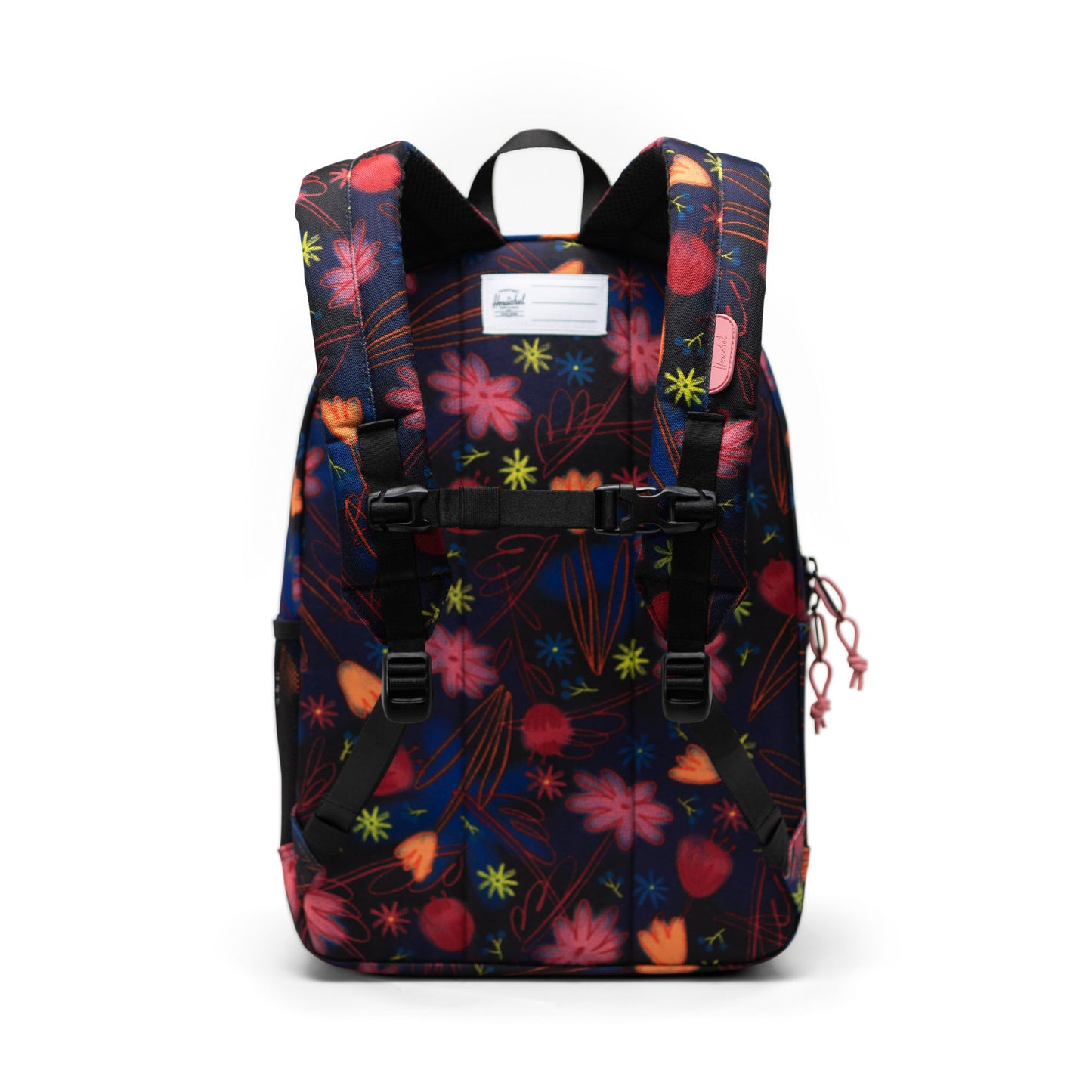 Çok Renkli Çiçekli Herschel Heritage Genç Su İtici Kumaş Sırt Çantası, 14" Laptop Uyumlu, 26 L