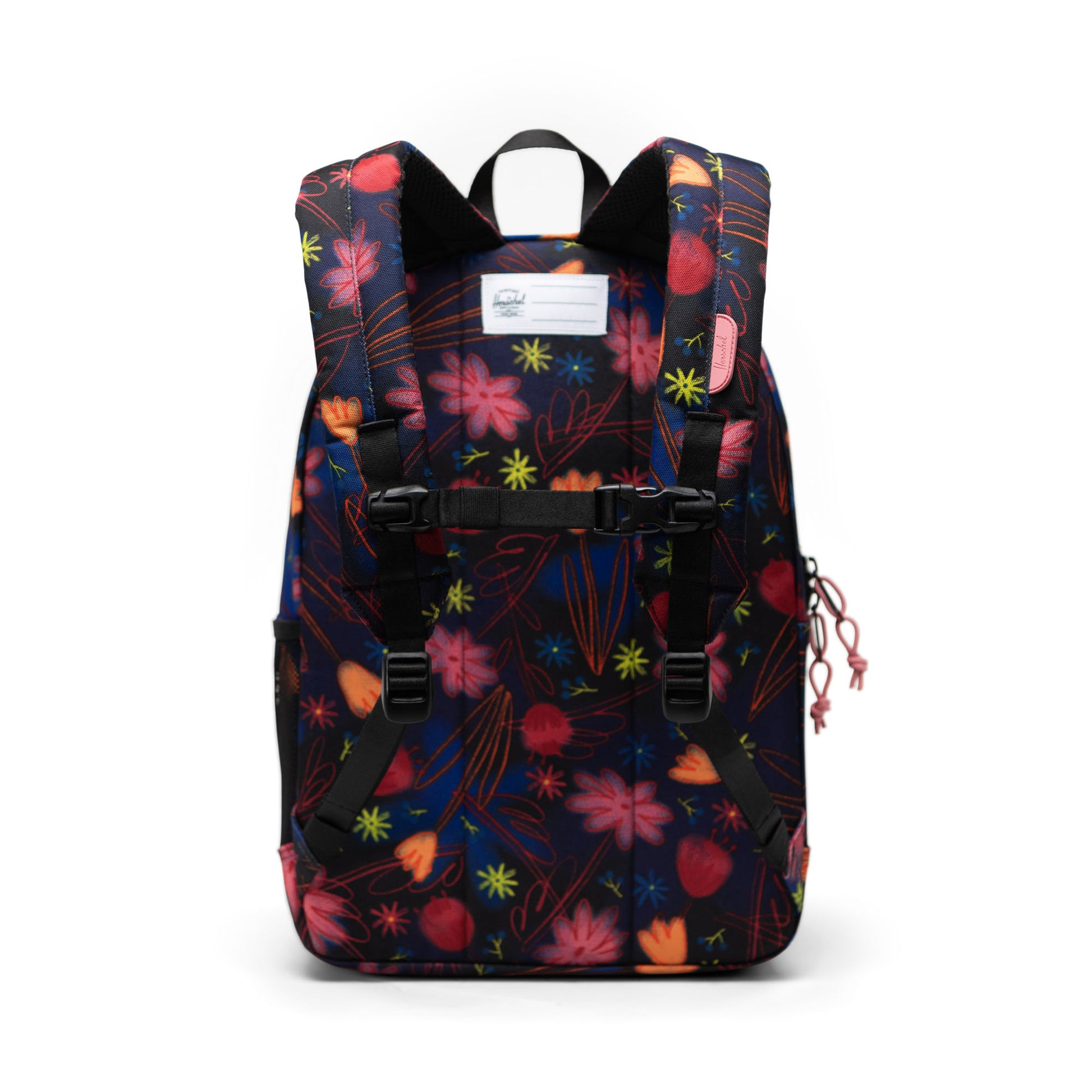 Çok Renkli Çiçekli Herschel Heritage Genç Su İtici Kumaş Sırt Çantası, 14" Laptop Uyumlu, 26 L