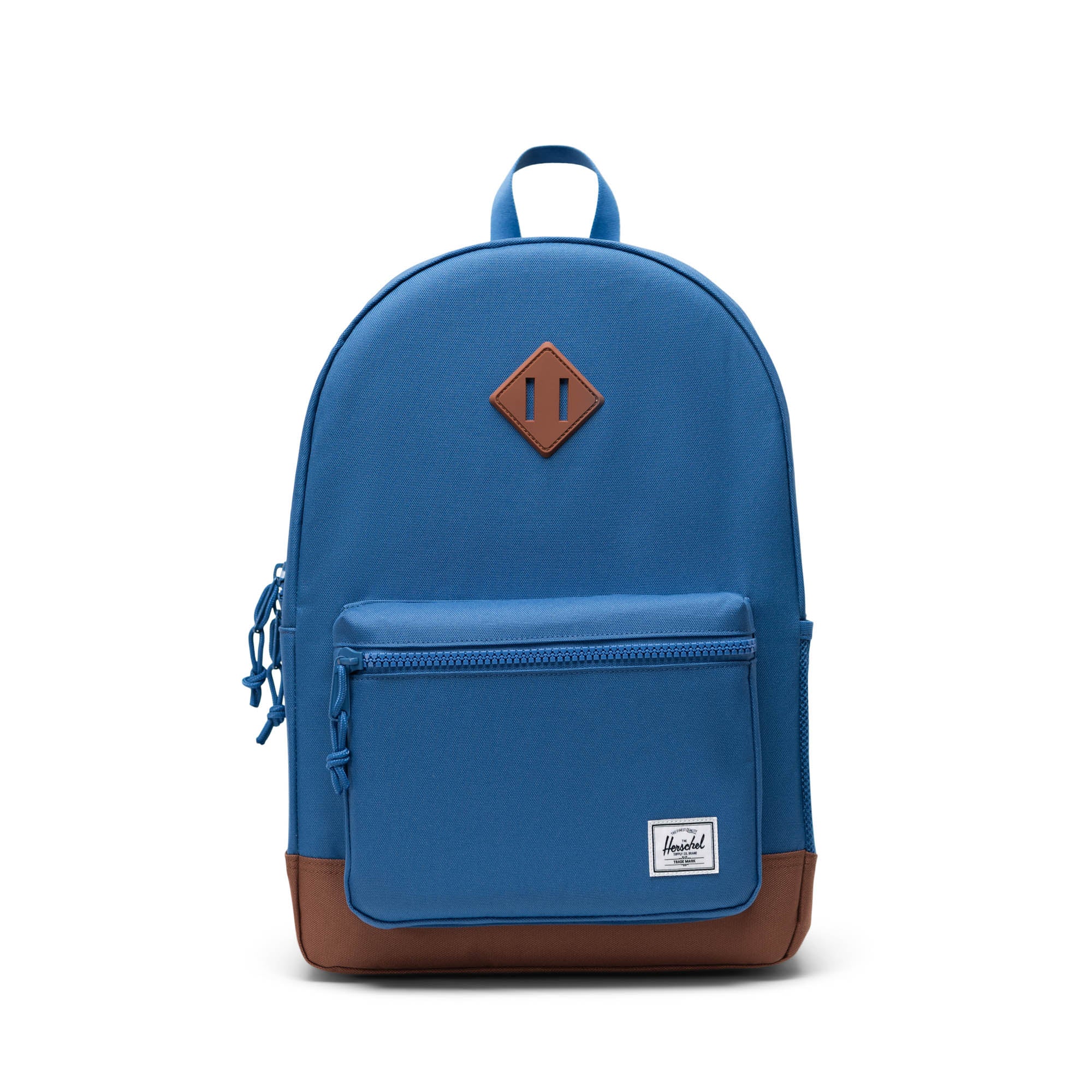 Kobalt Mavisi - Taba Herschel Heritage Genç Su İtici Kumaş Sırt Çantası, 14" Laptop Uyumlu, 26 L