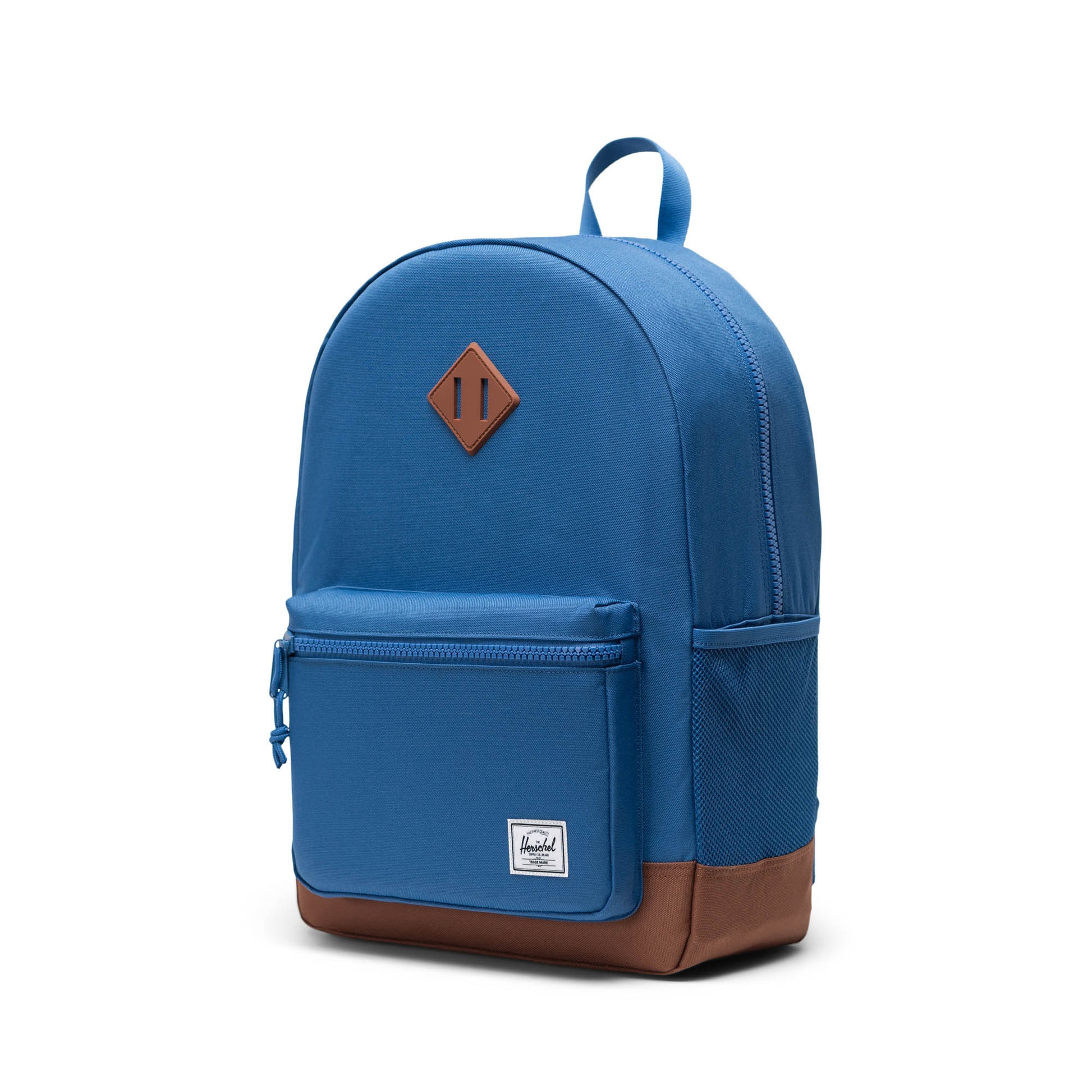 Kobalt Mavisi - Taba Herschel Heritage Genç Su İtici Kumaş Sırt Çantası, 14" Laptop Uyumlu, 26 L