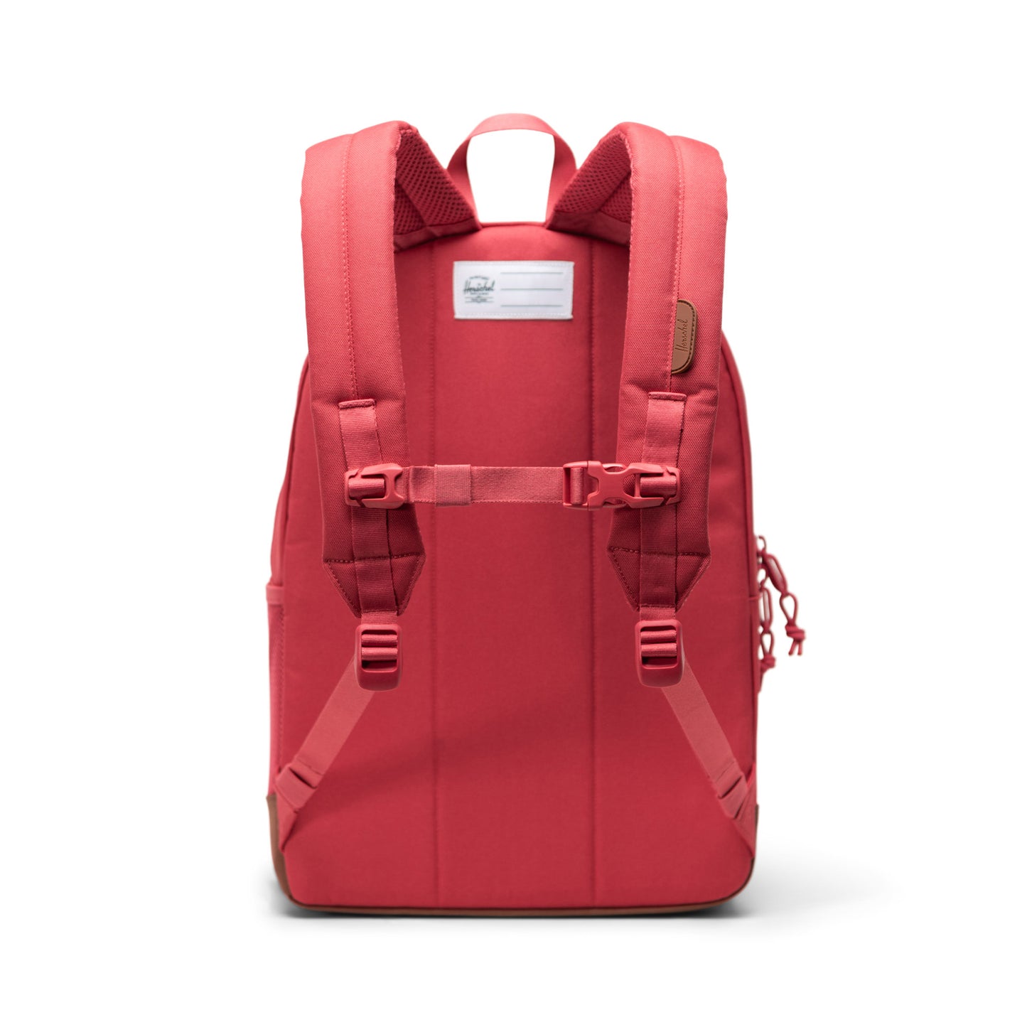 Canlı Kırmızı - Taba Herschel Heritage Genç Su İtici Kumaş Sırt Çantası, 14" Laptop Uyumlu, 26 L