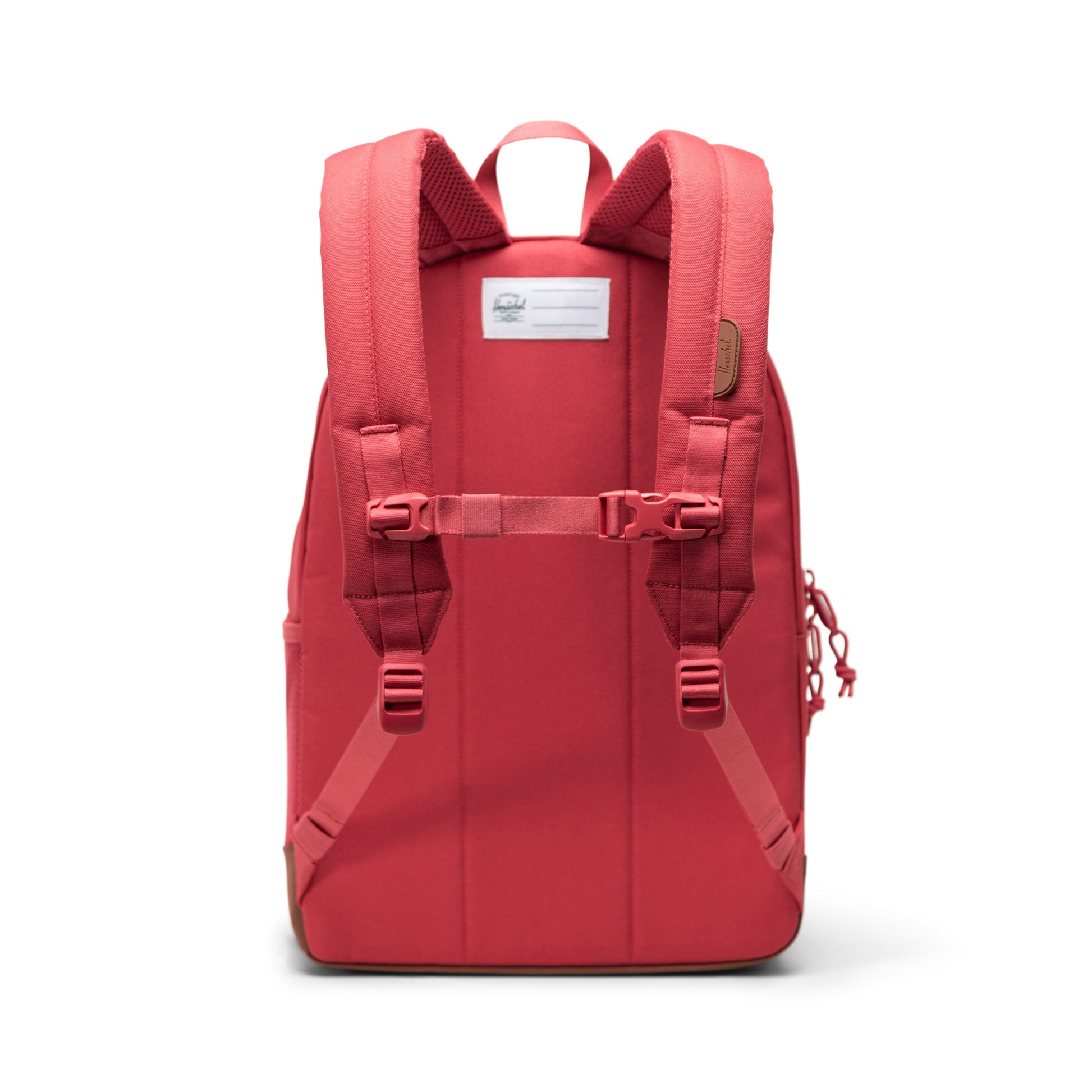 Canlı Kırmızı - Taba Herschel Heritage Genç Su İtici Kumaş Sırt Çantası, 14" Laptop Uyumlu, 26 L