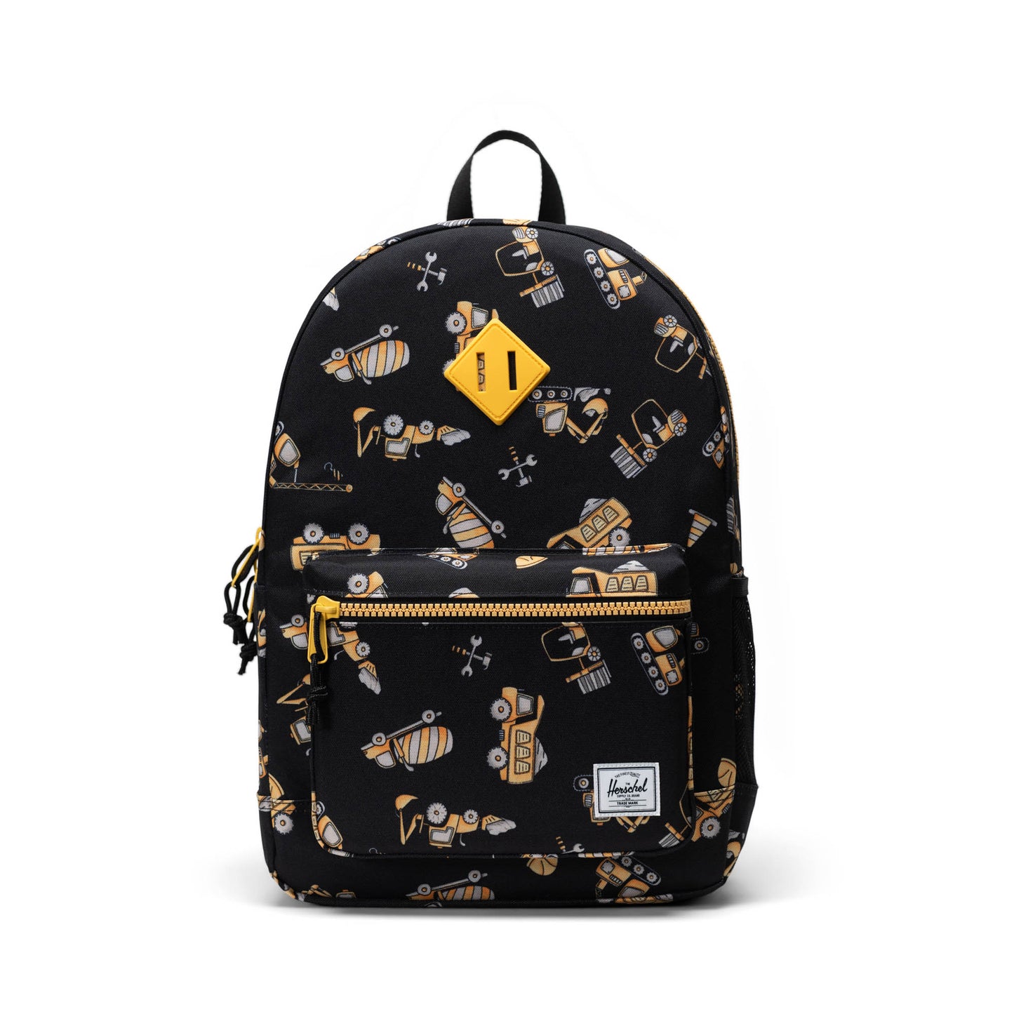 Siyah Construction Site Herschel Heritage™ Genç | Su İtici Kumaş Sırt Çantası, 14" Laptop Uyumlu, 26 L