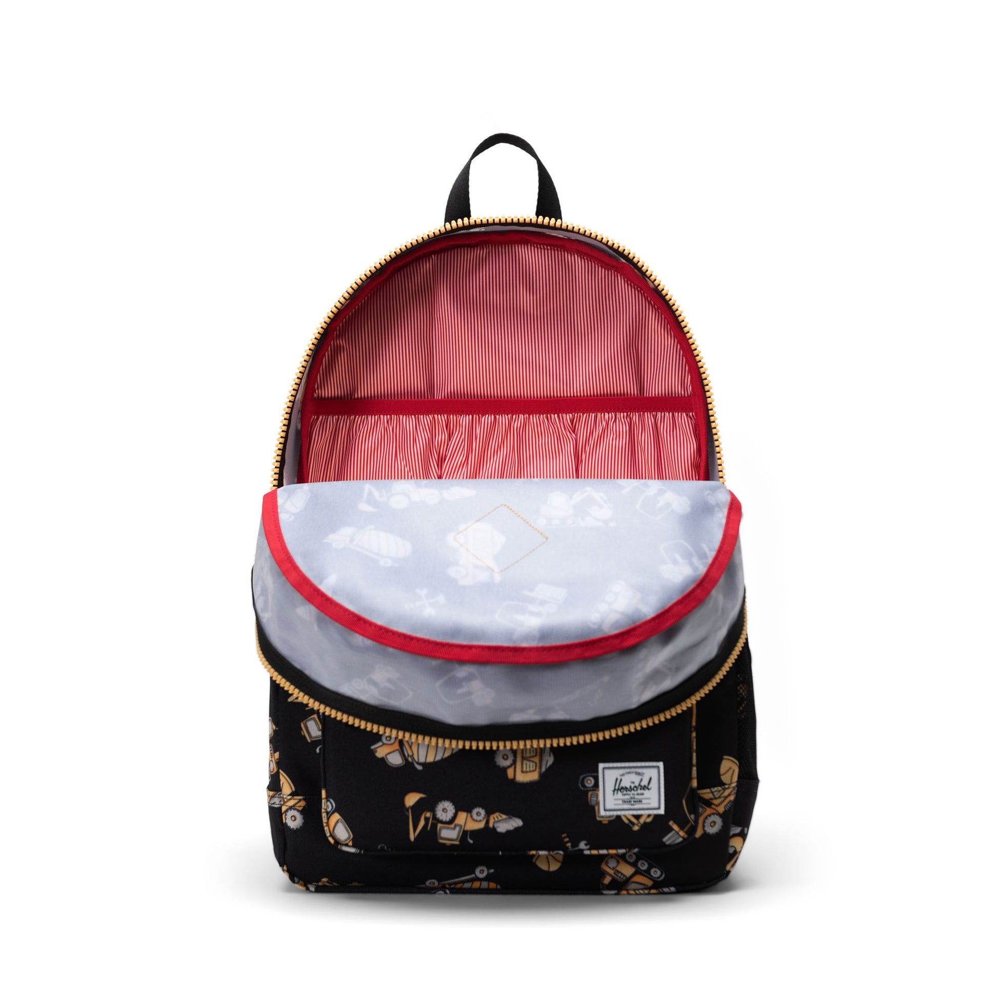 Siyah Construction Site Herschel Heritage™ Genç | Su İtici Kumaş Sırt Çantası, 14" Laptop Uyumlu, 26 L
