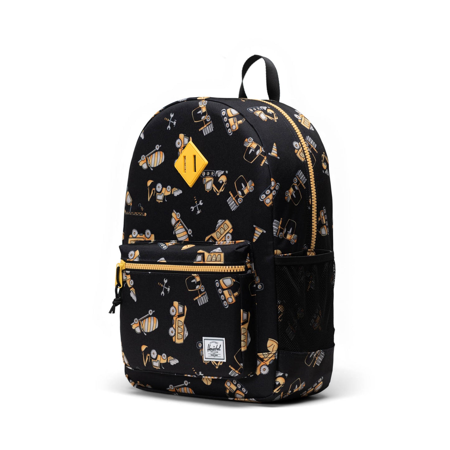 Siyah Construction Site Herschel Heritage™ Genç | Su İtici Kumaş Sırt Çantası, 14" Laptop Uyumlu, 26 L