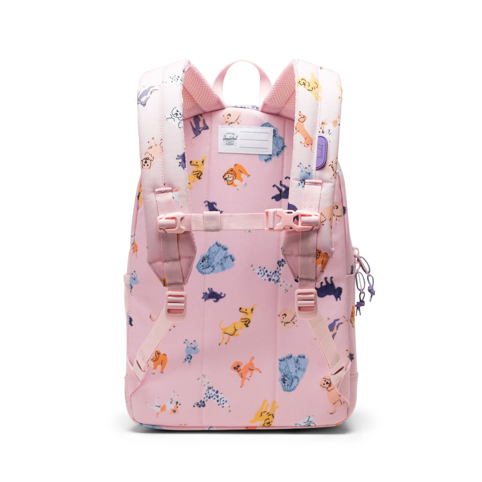 Pembe Dog Show Herschel Heritage Genç Su İtici Kumaş Sırt Çantası, 14" Laptop Uyumlu, 26 L
