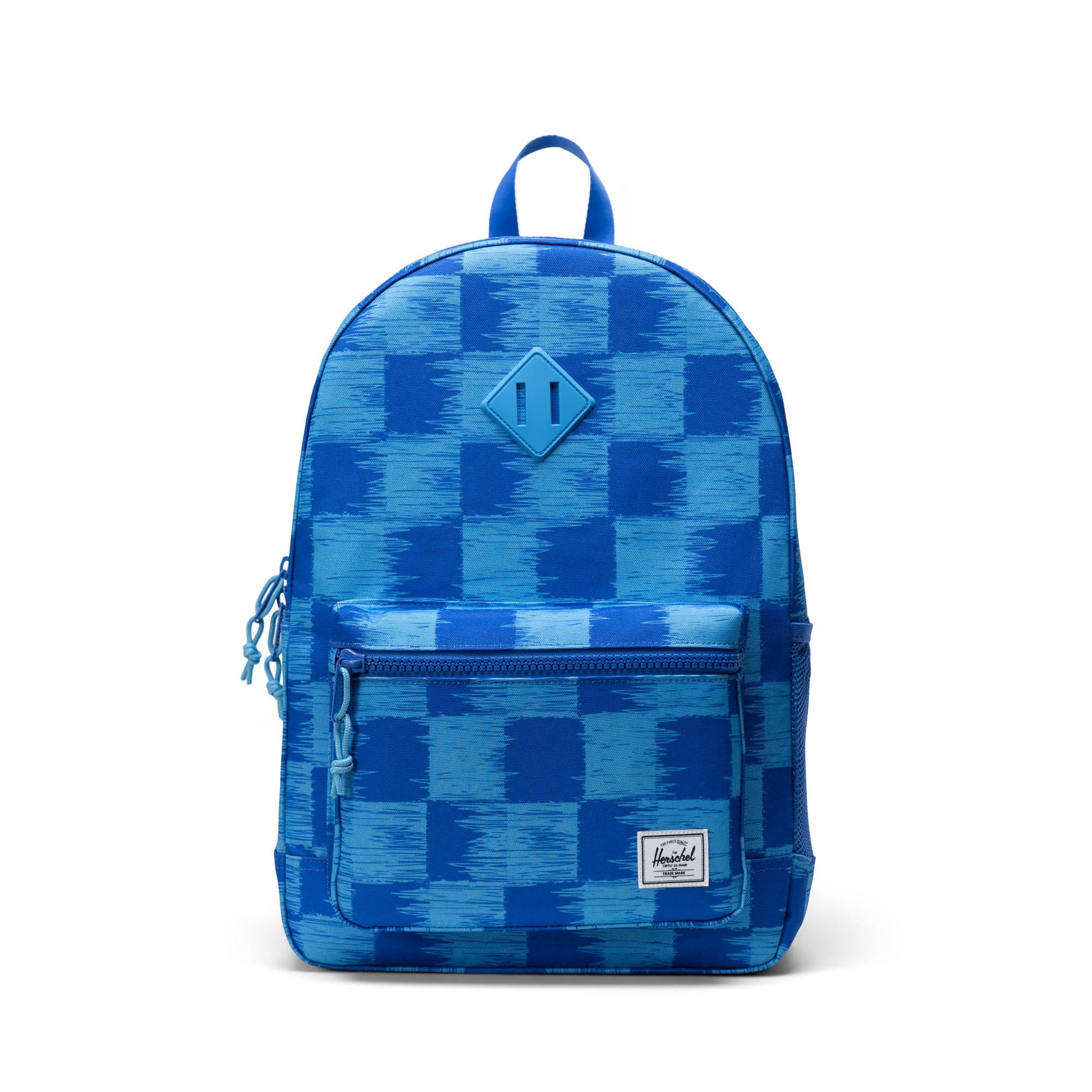 Dama Desenli Mavi Herschel Heritage Genç Su İtici Kumaş Sırt Çantası, 14" Laptop Uyumlu, 26 L
