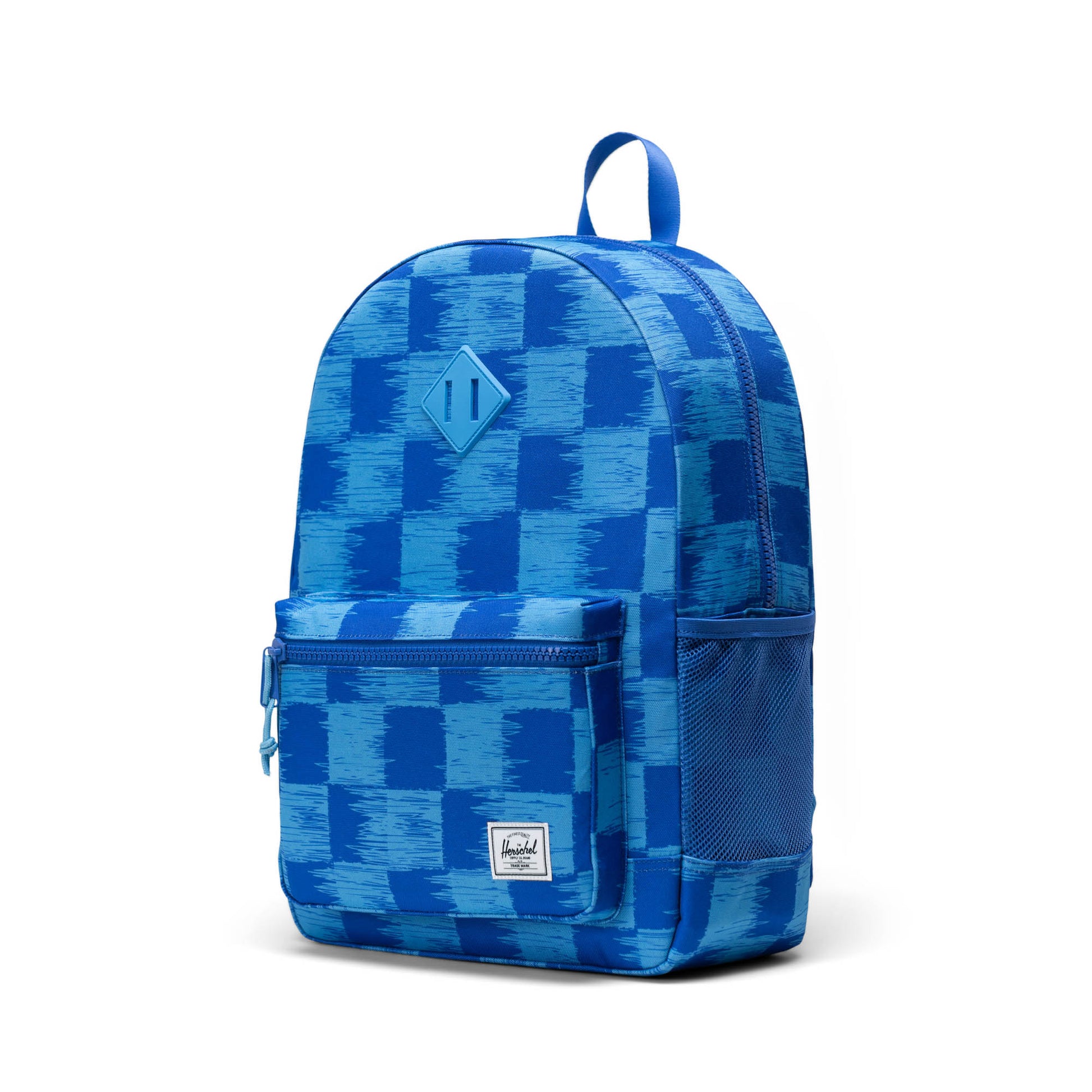 Dama Desenli Mavi Herschel Heritage Genç Su İtici Kumaş Sırt Çantası, 14" Laptop Uyumlu, 26 L