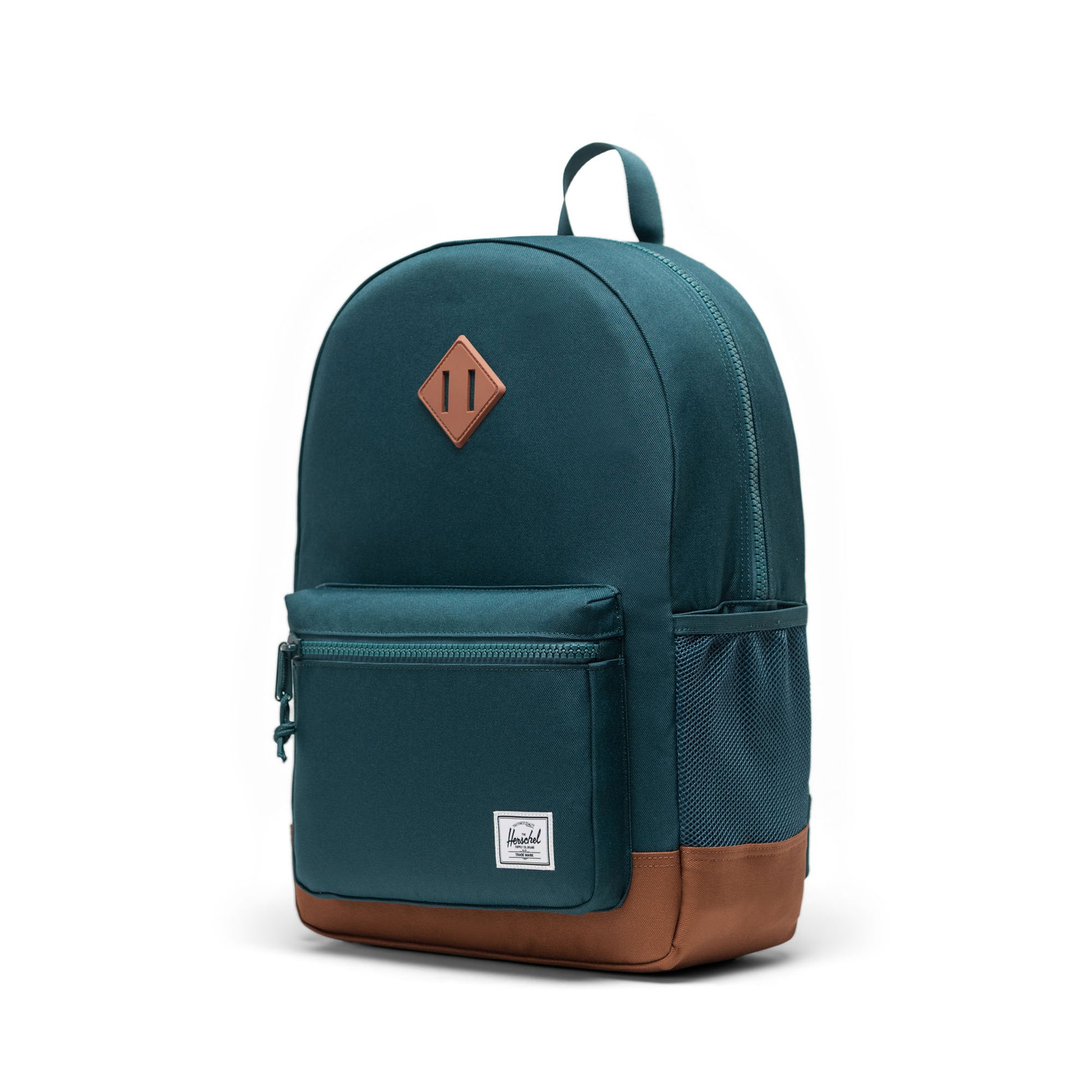 Koyu Mavi Kahve Herschel Heritage Genç Su İtici Kumaş Sırt Çantası, 14" Laptop Uyumlu, 26 L