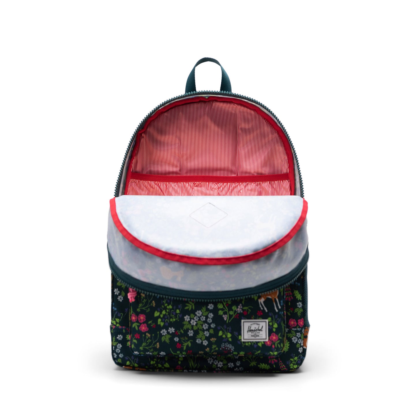 Lacivert Orman Herschel Heritage Genç Su İtici Kumaş Sırt Çantası, 14" Laptop Uyumlu, 26 L