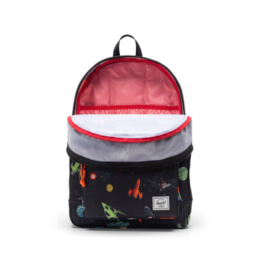 Uzay Desen Siyah Herschel Heritage Genç Su İtici Kumaş Sırt Çantası, 14" Laptop Uyumlu, 26 L