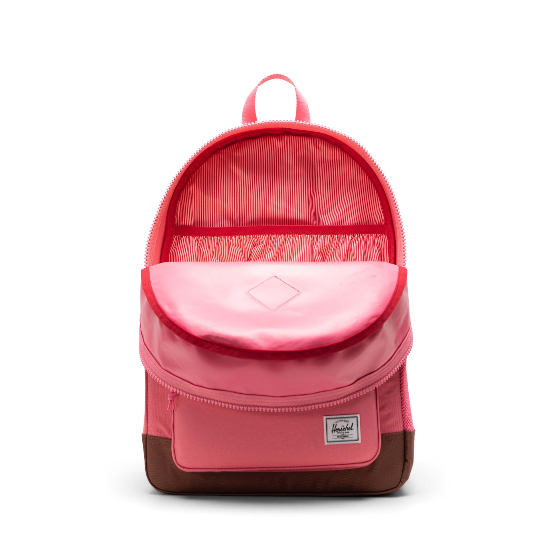 Şeker Pembesi - Taba Herschel Heritage Genç Su İtici Kumaş Sırt Çantası, 14" Laptop Uyumlu, 26 L