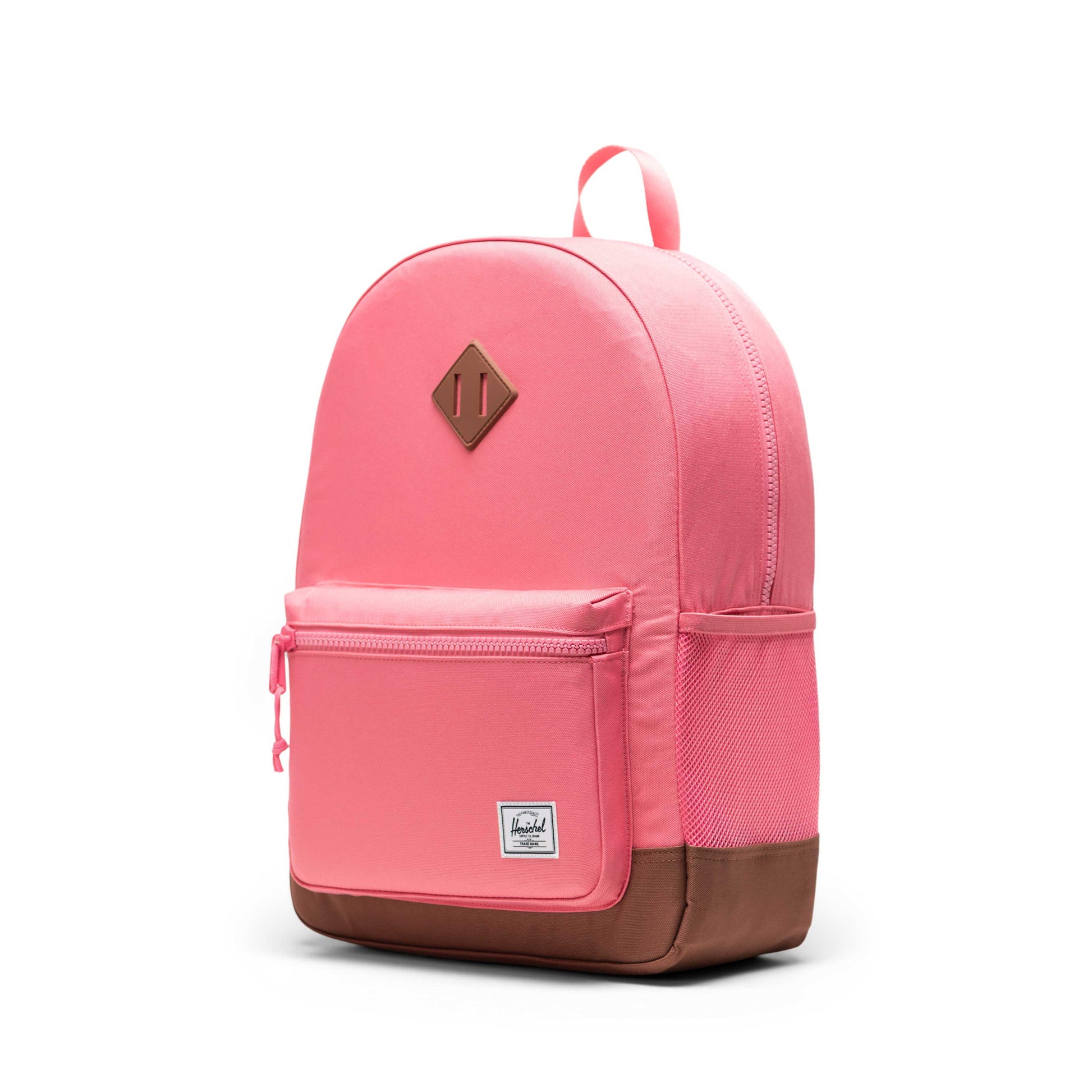 Şeker Pembesi - Taba Herschel Heritage Genç Su İtici Kumaş Sırt Çantası, 14" Laptop Uyumlu, 26 L