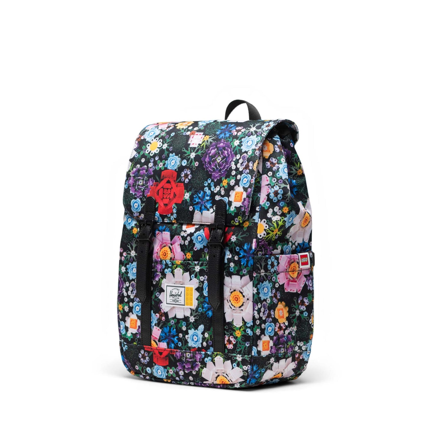 Herschel x LEGO Retreat Su İtici Kumaş Küçük Boy Sırt Çantası, 14" Laptop Uyumlu, 17 L