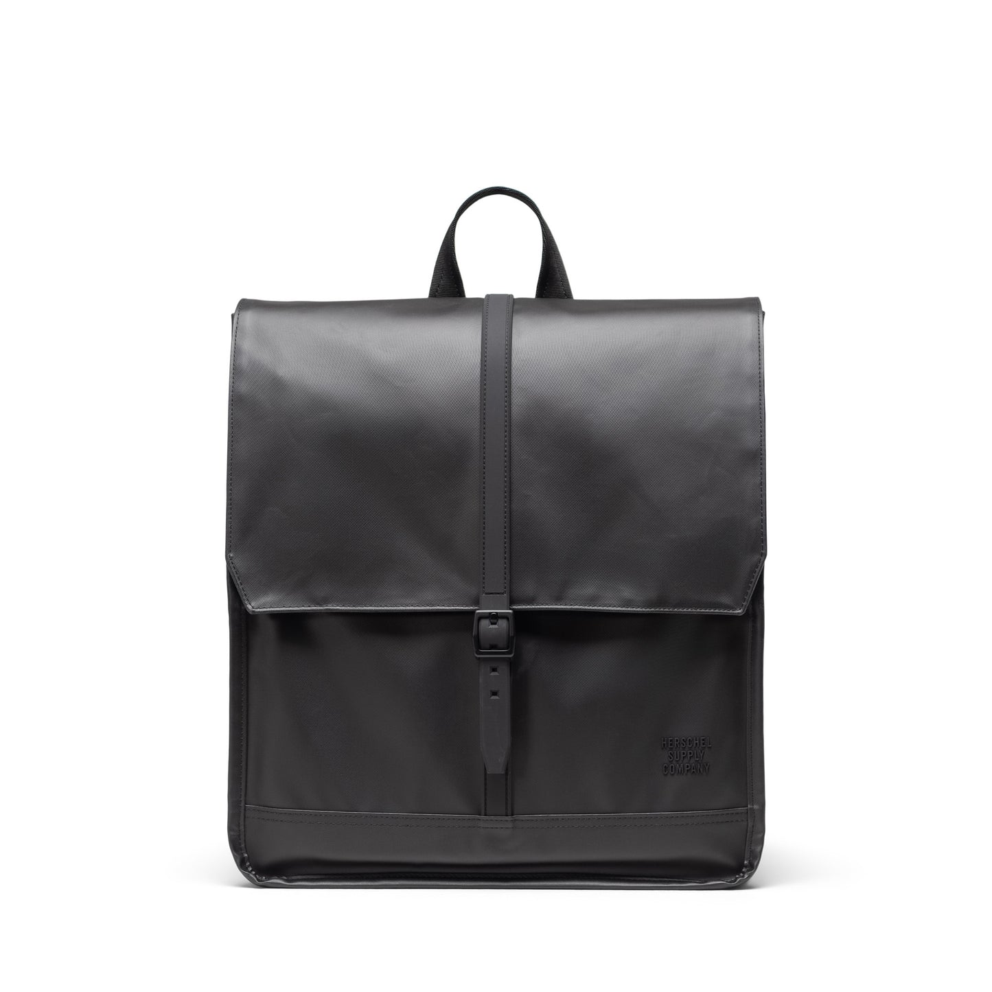 Siyah Herschel City Suya Dayanıklı Kumaş Mıknatıslı Kapama Sırt Çantası, 14" Laptop Uyumlu, 18 L