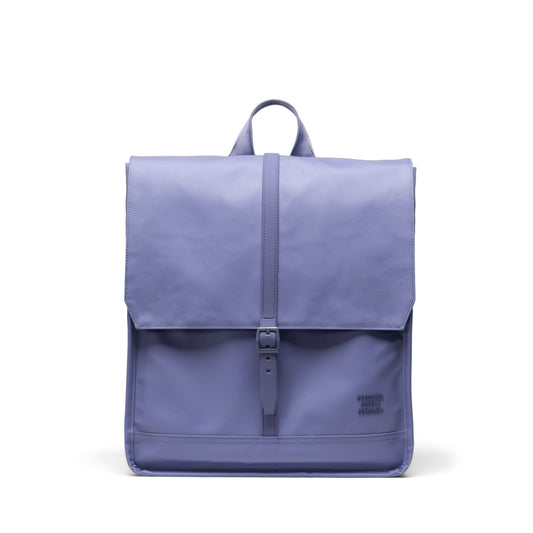 Puslu Gri Herschel City Suya Dayanıklı Kumaş Mıknatıslı Kapama Sırt Çantası, 14" Laptop Uyumlu, 18 L