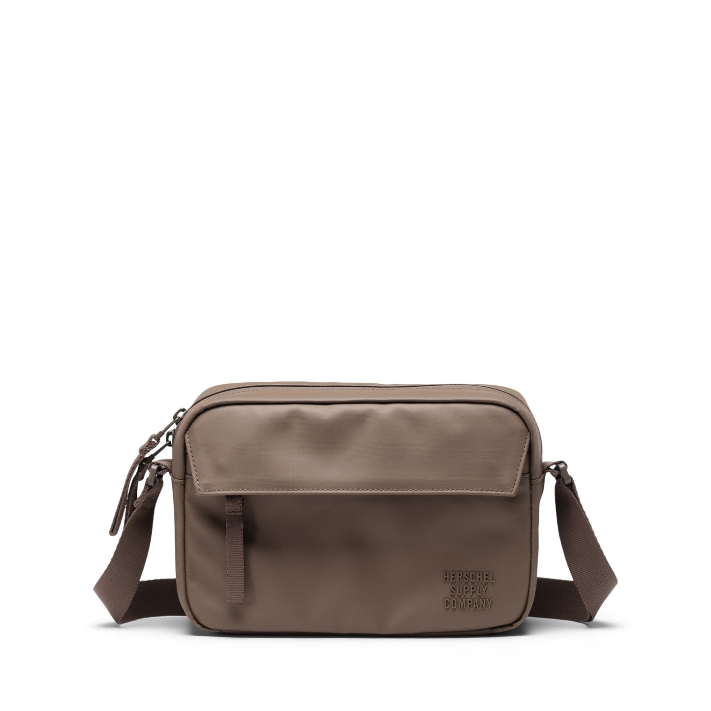 Koyu Kahve Herschel Alberni Suya Dayanıklı Kumaş Çapraz Omuz Çantası,3 L