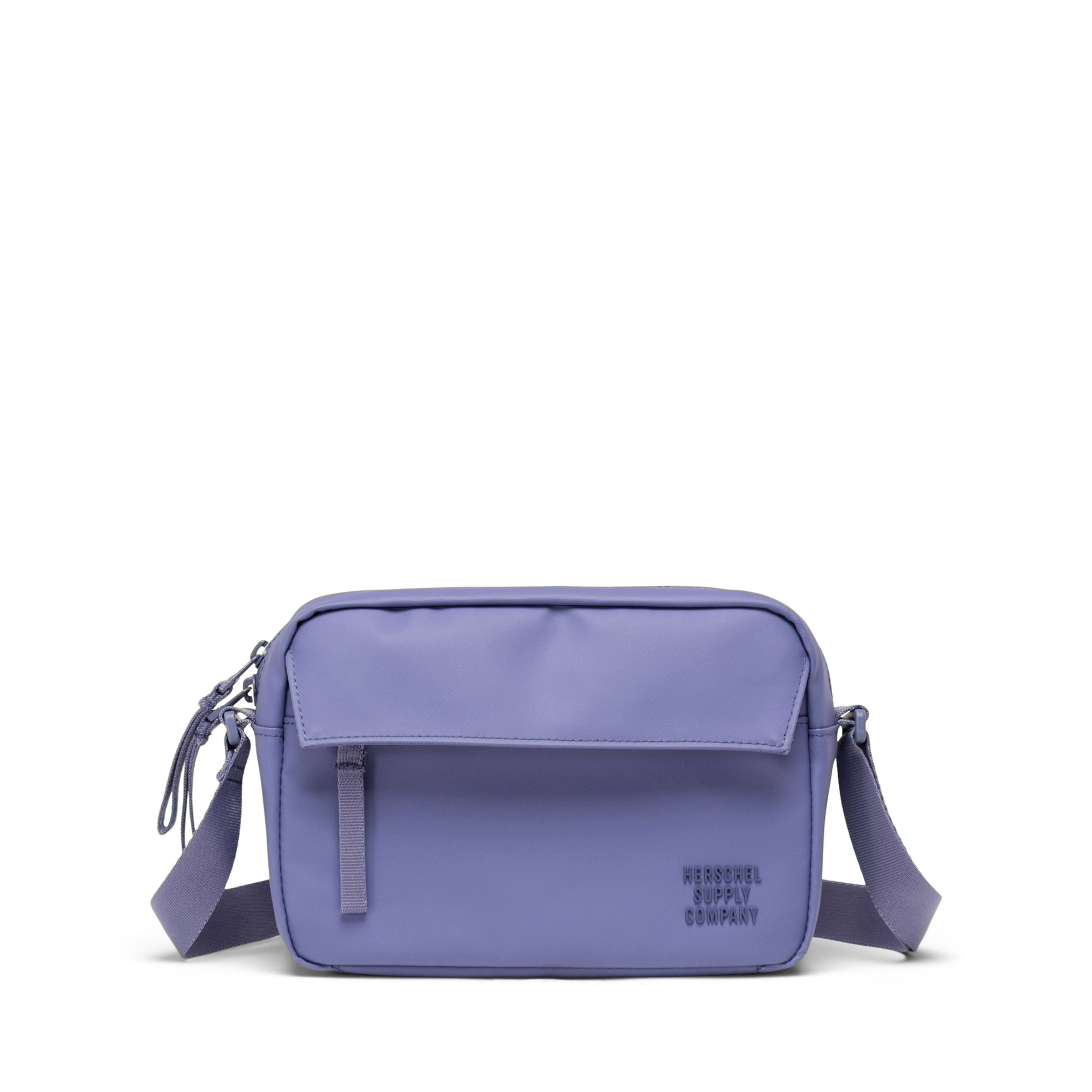 Puslu Gri Herschel Alberni Suya Dayanıklı Kumaş Çapraz Omuz Çantası,3 L