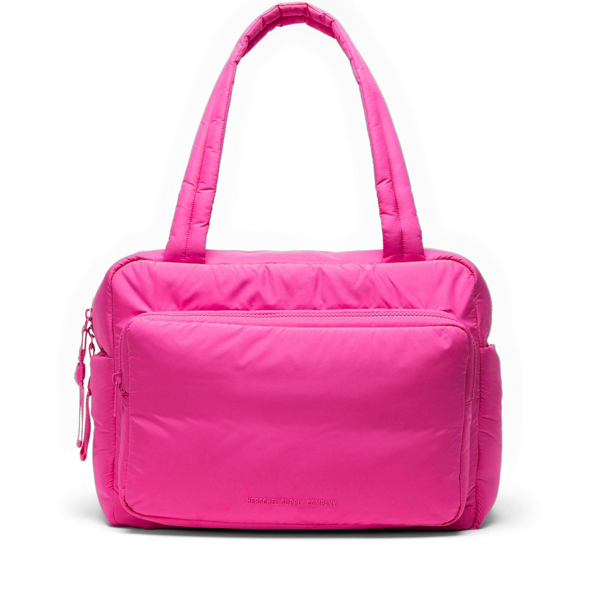 Canlı Pembe Herschel Cloudform Hafif, Dolgulu Kumaş Seyahat ve Spor Çantası