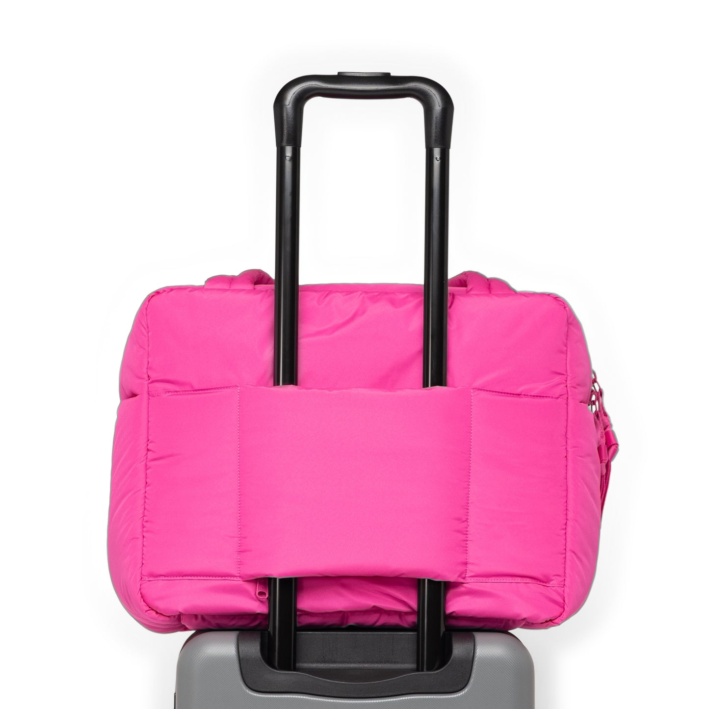 Canlı Pembe Herschel Cloudform Hafif, Dolgulu Kumaş Seyahat ve Spor Çantası