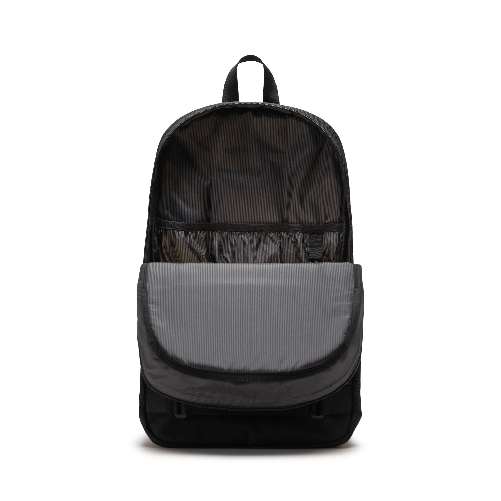 Siyah Herschel Fleet |Su İtici Kumaş Kaykay Taşıma Askılı Sırt Çantası, 16" Laptop Uyumlu, 28 L