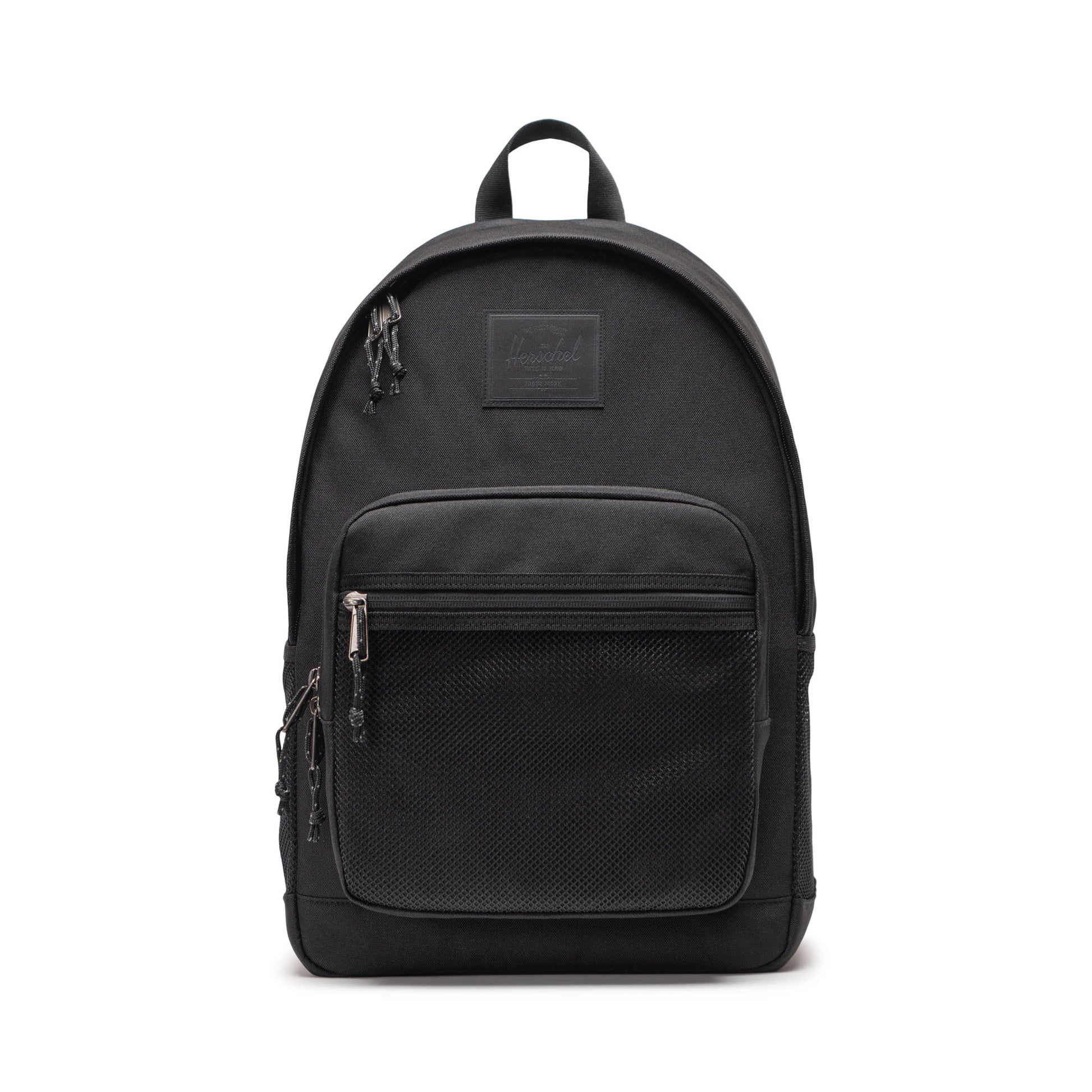 Siyah Herschel Kaine Su İtici Kumaş Sırt Çantası, 16" Laptop Uyumlu, 28 L