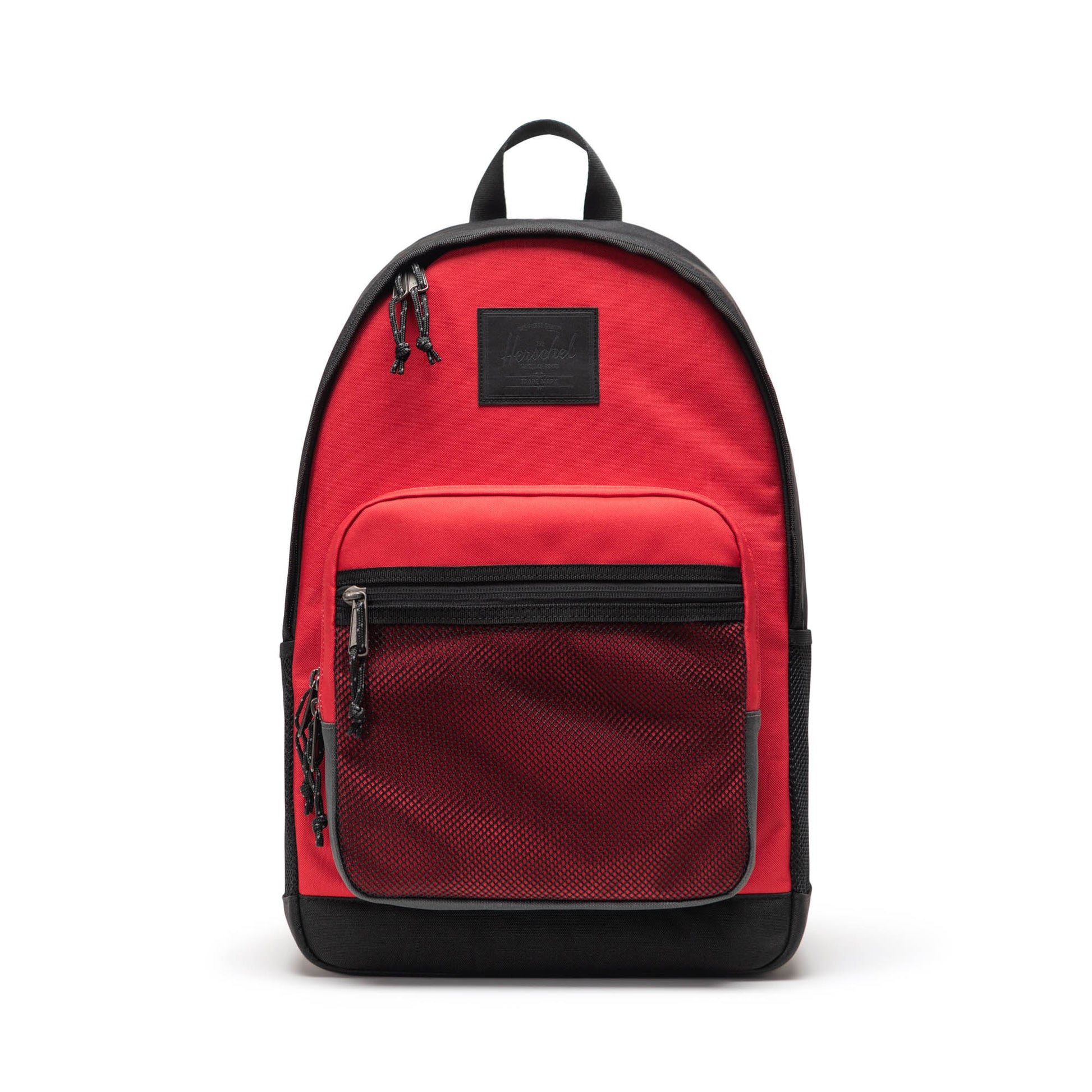 Koyu Kırmızı - Siyah Herschel Kaine Su İtici Kumaş Sırt Çantası, 16" Laptop Uyumlu, 28 L