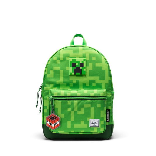 Herschel x Minecraft Heritage™ Çocuk | Su İtici Kumaş Okul Sırt Çantası, 3- 7 Yaş, 20 L