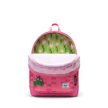 Herschel x Minecraft Heritage™ Çocuk | Su İtici Kumaş Okul Sırt Çantası, 3- 7 Yaş, 20 L