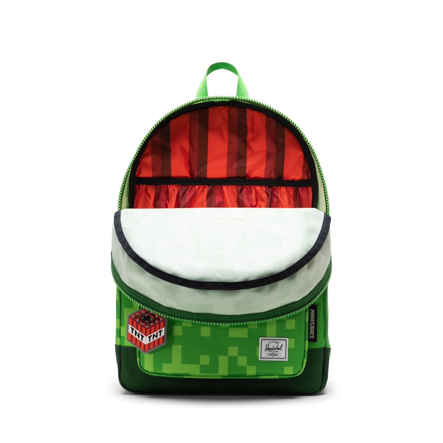 Herschel x Minecraft Heritage™ Genç | Su İtici Kumaş Okul Sırt Çantası, 8 -12 Yaş, 26 L