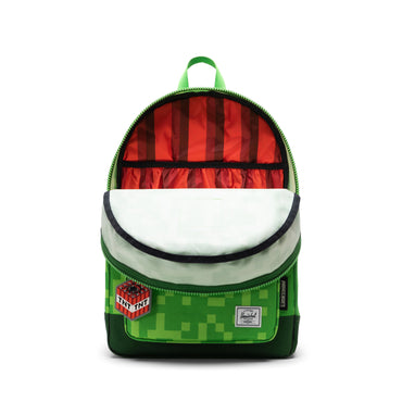 Herschel x Minecraft Heritage™ Genç | Su İtici Kumaş Okul Sırt Çantası, 8 -12 Yaş, 26 L