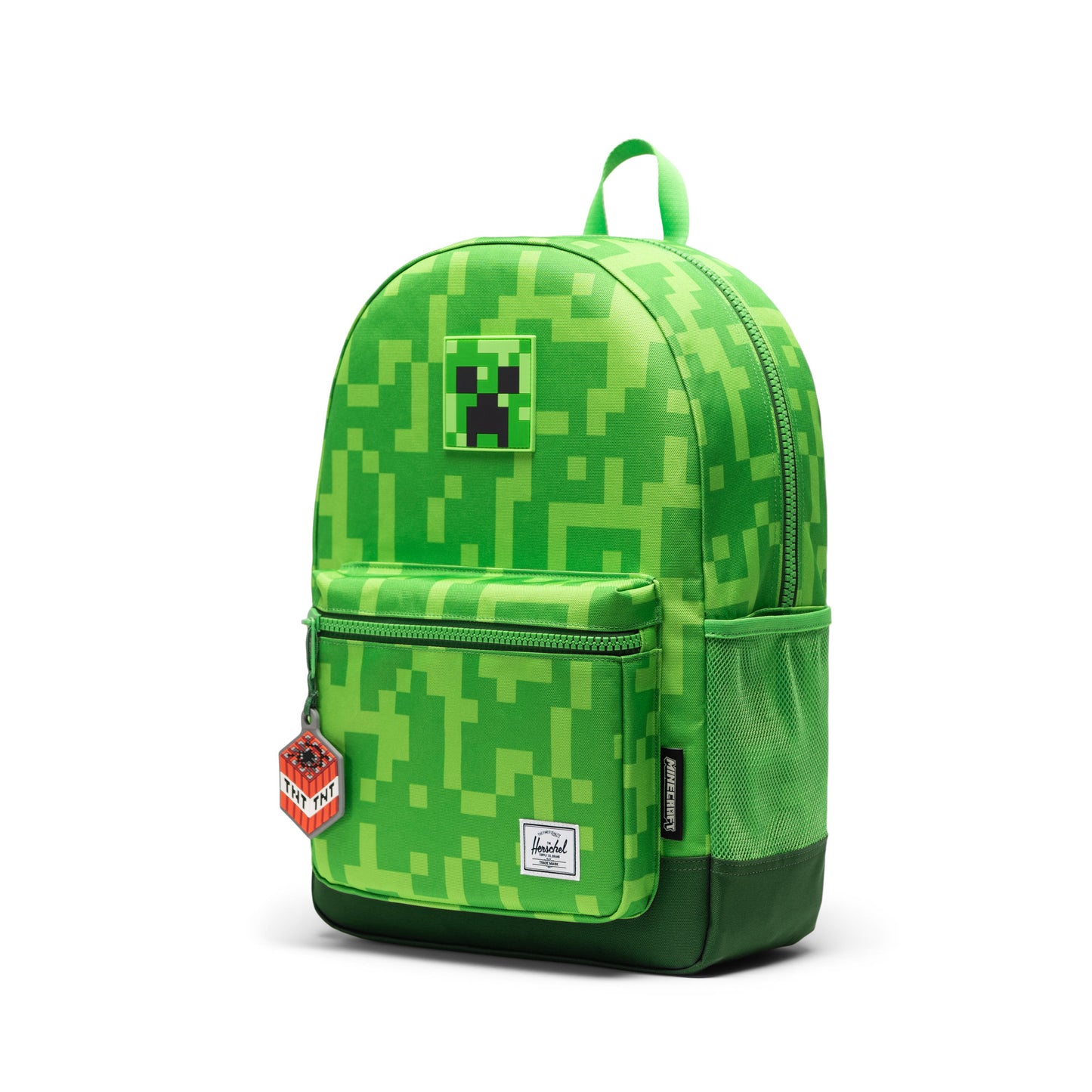 Herschel x Minecraft Heritage™ Genç | Su İtici Kumaş Okul Sırt Çantası, 8 -12 Yaş, 26 L